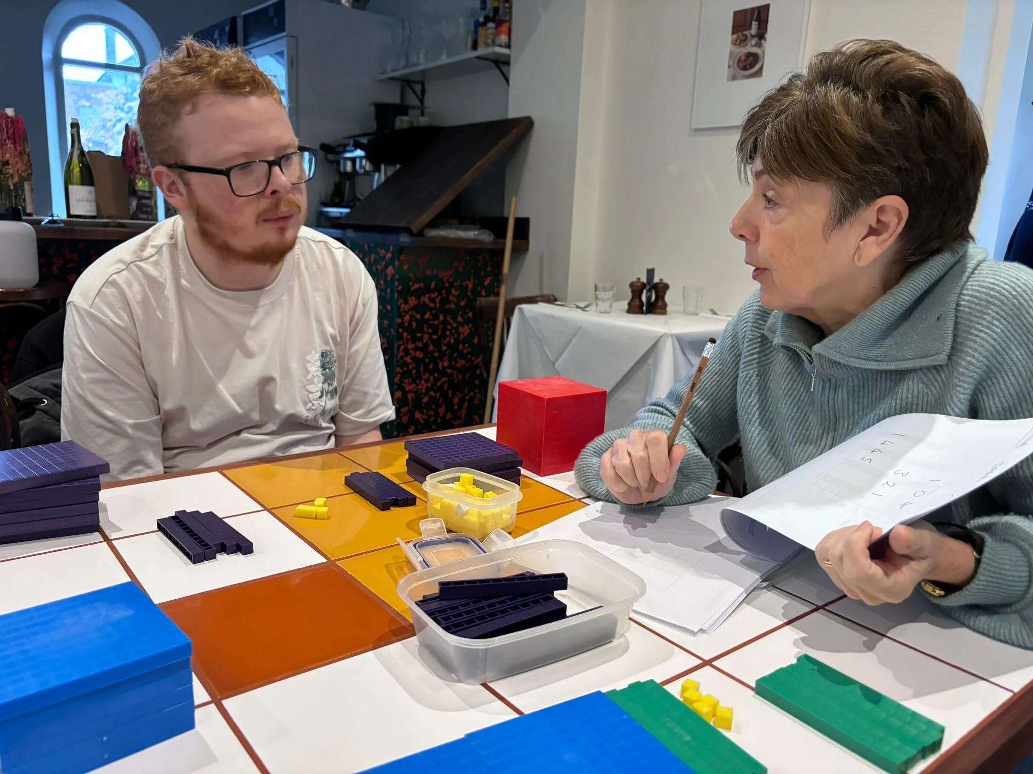 We'd like to take a minute to give a heart-felt thank you to Karen, our dedicated Functional Skills tutor.

Volunteering her time to support our trainees with English and Maths, Karen plays a vital role in helping them feel work-ready, capable, and c