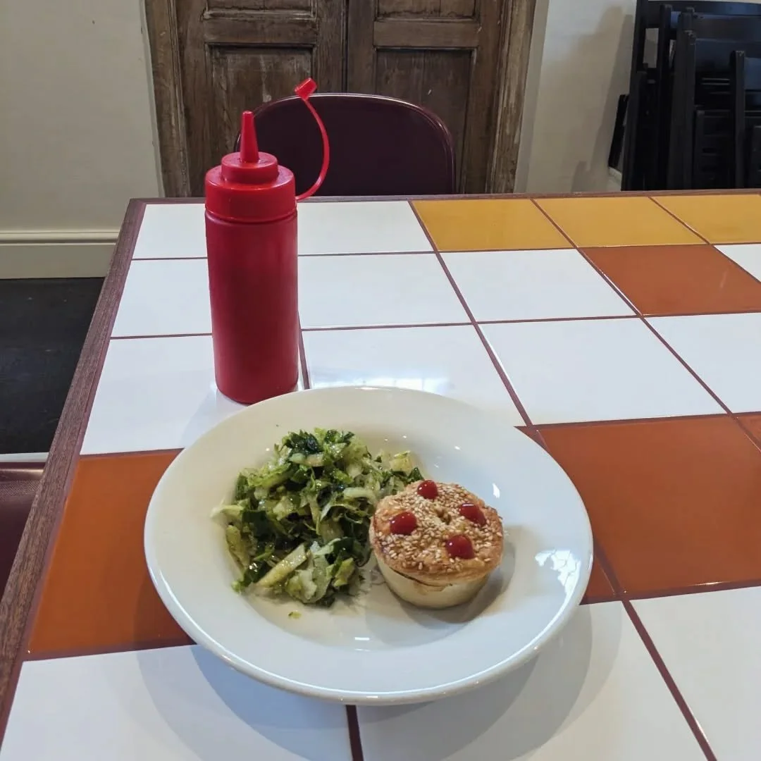 PARTY PIES ALERT. 

This week is the @follow_the_swirl x @the_perfect_place_to_grow_cic Kiwi takeover week. 

As part of the celebrations we've been working on these Kiwi Party Pies - all made by the trainees. 

You can eat them in, served with a sid