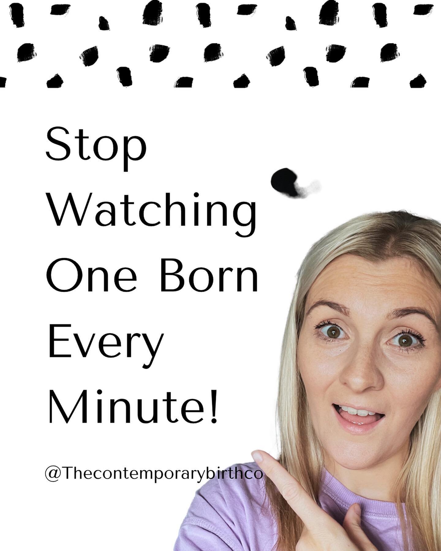 One born every minute has a lot to answer for! 

Seeeeriously. All the drama, fainting, screaming.. it makes great TV right?

Remember though.. they aren't going to show the calm, peaceful births as they would see this as super boring to watch! Bruta