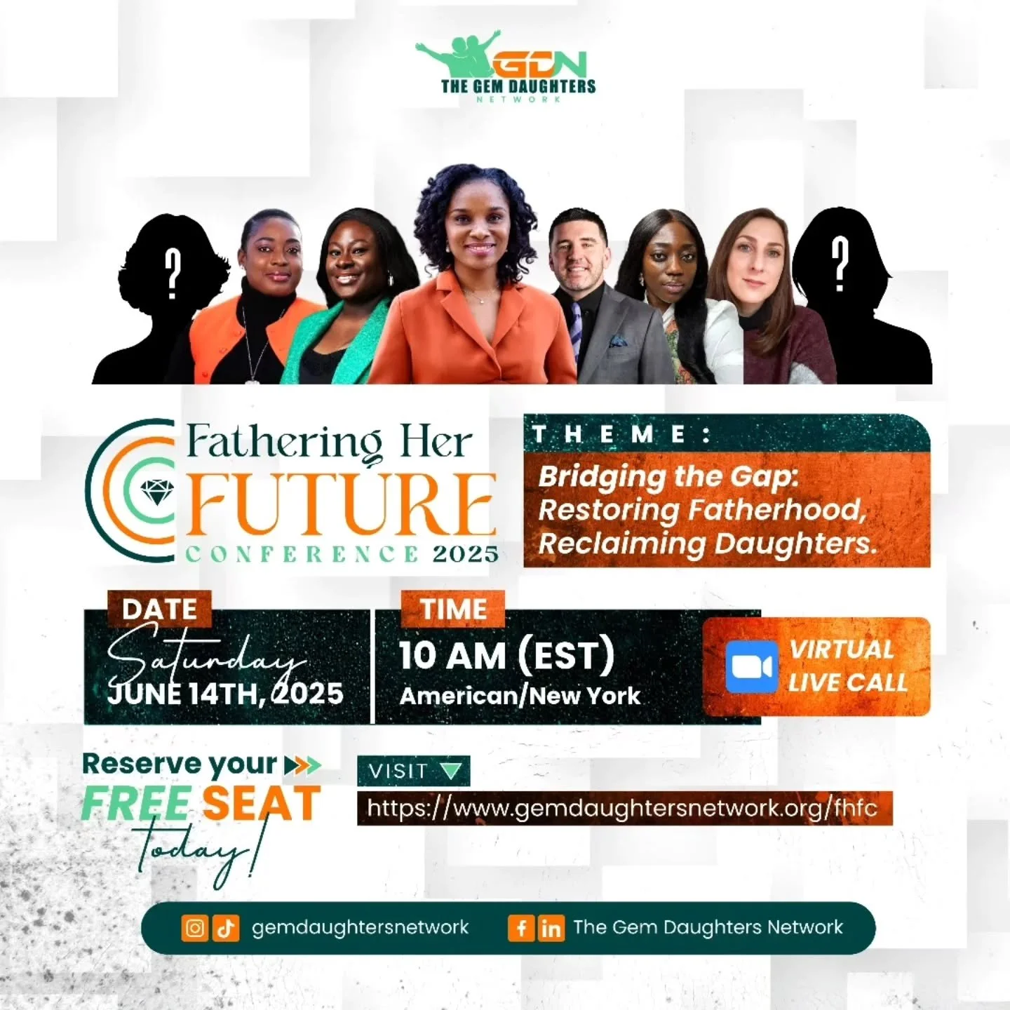 Dearest Co-Travelers. Ladies and gentlemen.. Change Agents...

GET READY for the event that will make&nbsp;your past, present, and potential-future THANK YOU!

This is the 3rd Annual Father's Day Event the #GEMDaughtersNetwork will be hosting, YET th