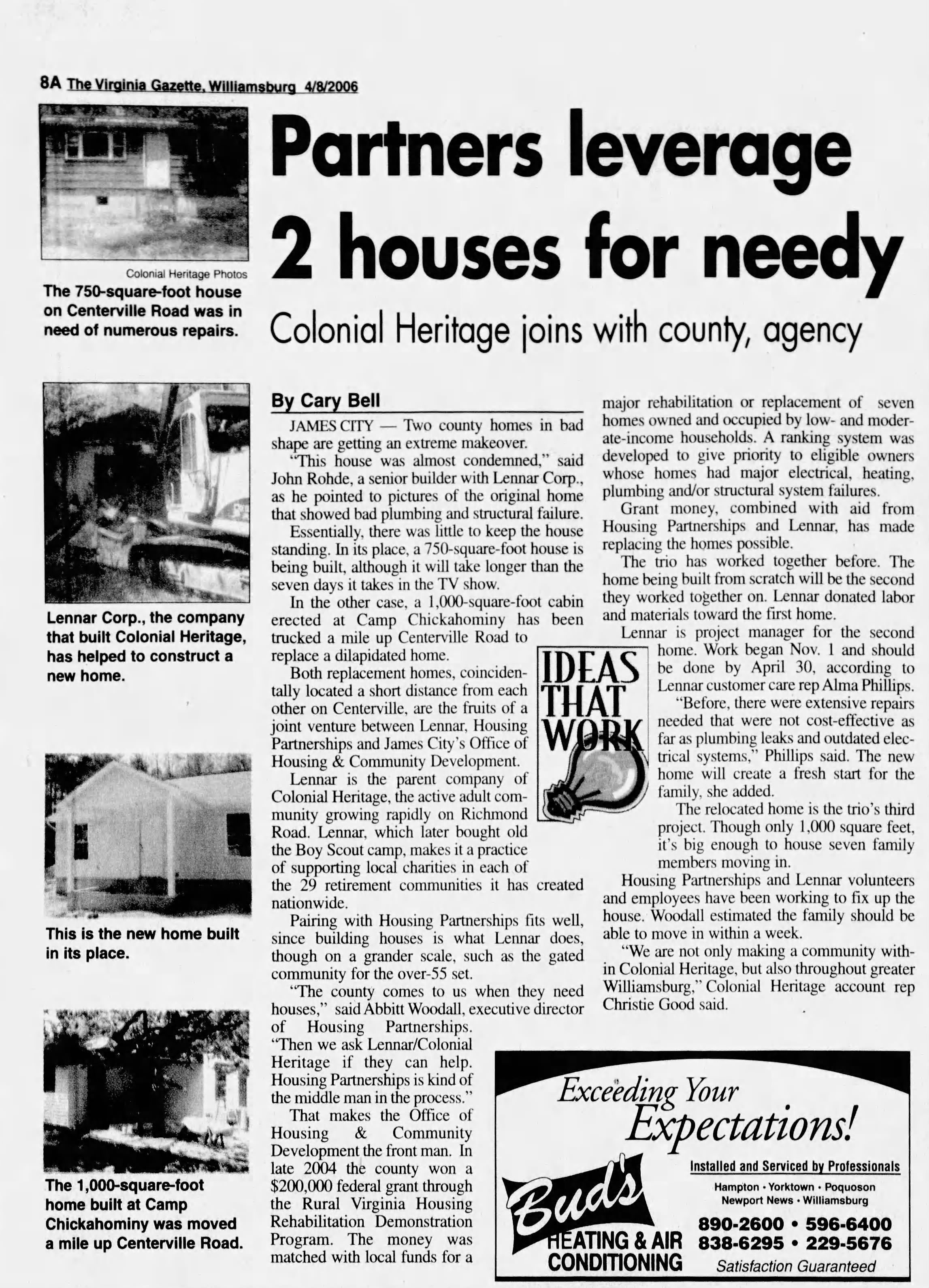The Virginia Gazette
Williamsburg, Virginia
Sat, Apr 08, 2006 · Page 8