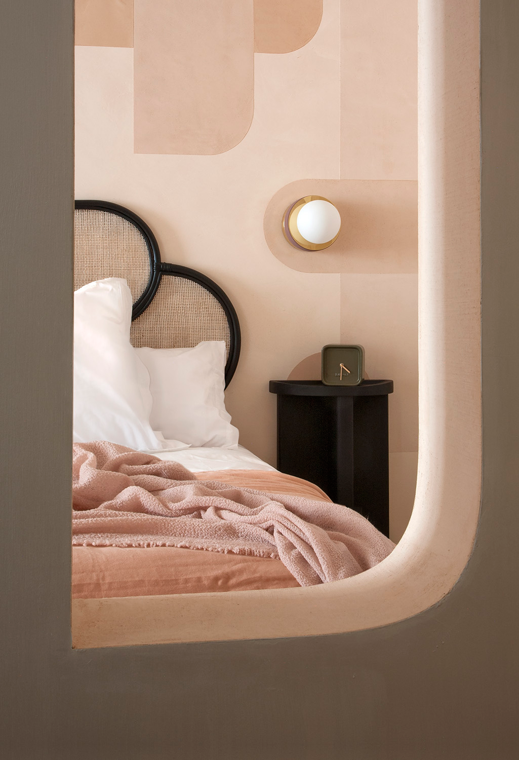 detail slaapkamer appartement