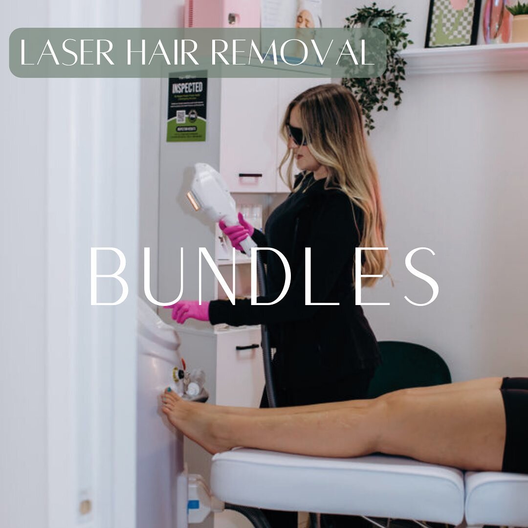 Our bundles are the best way to save money while still treating all of the areas you want!⚡️

Scroll through to find which one is best for you 🤍 All are available to book online (link in bio)

Did you know we also have customized bundles if none of 