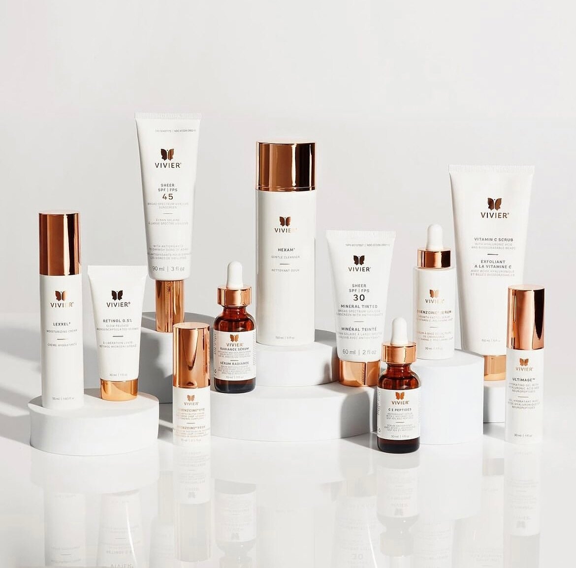 We&rsquo;re now carrying Vivier pharmaceutical grade skin care in partnership with @expressionscosmeticclinic ! 🤩🤍 

Our in clinic treatments are taken to the next level when our clients have a proper at home regimen. This is where truly great resu