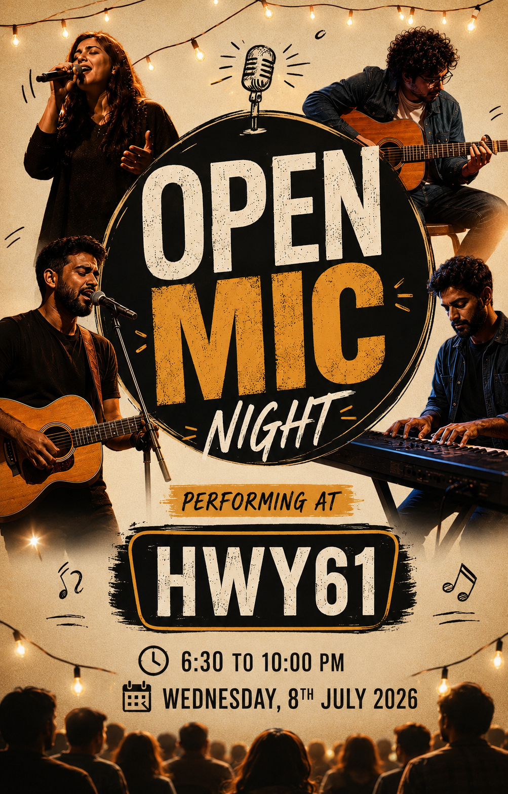 Live Open Mic Experience at HWY61