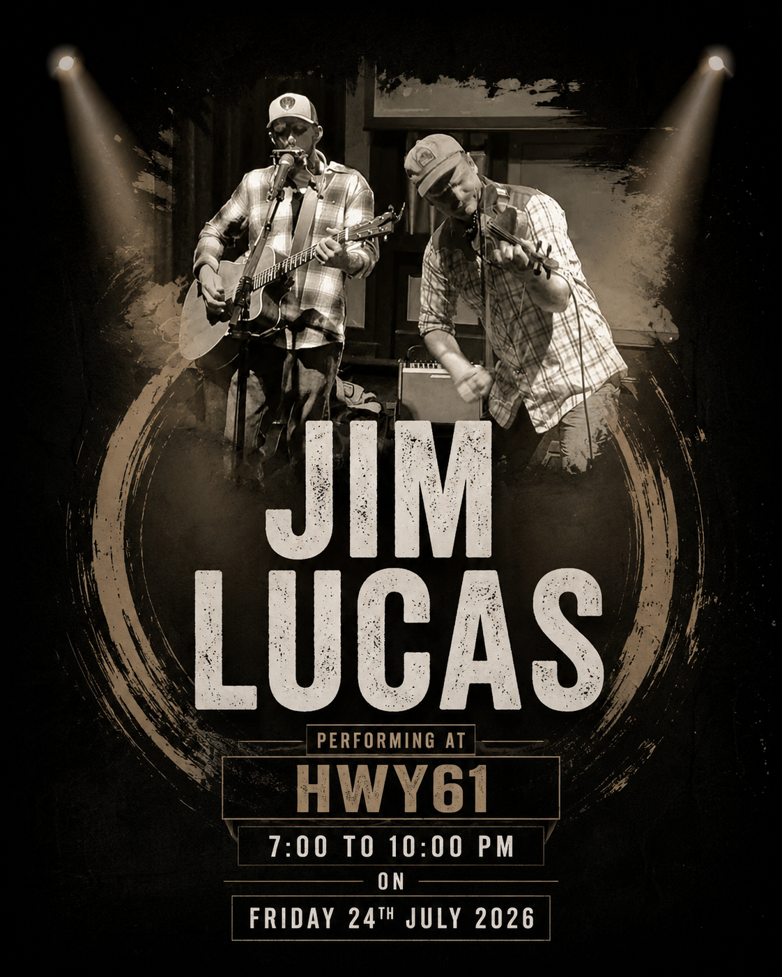 🎸 Jim Lucas Live at HWY61 – An Evening of Live Country & Acoustic Music