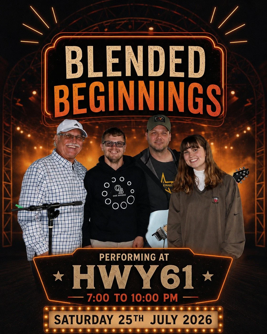 Blended Beginnings Live at HWY61 – An Evening of Music & Memories