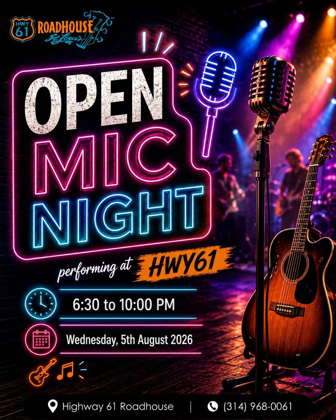 🎤 Open Mic Night is calling!