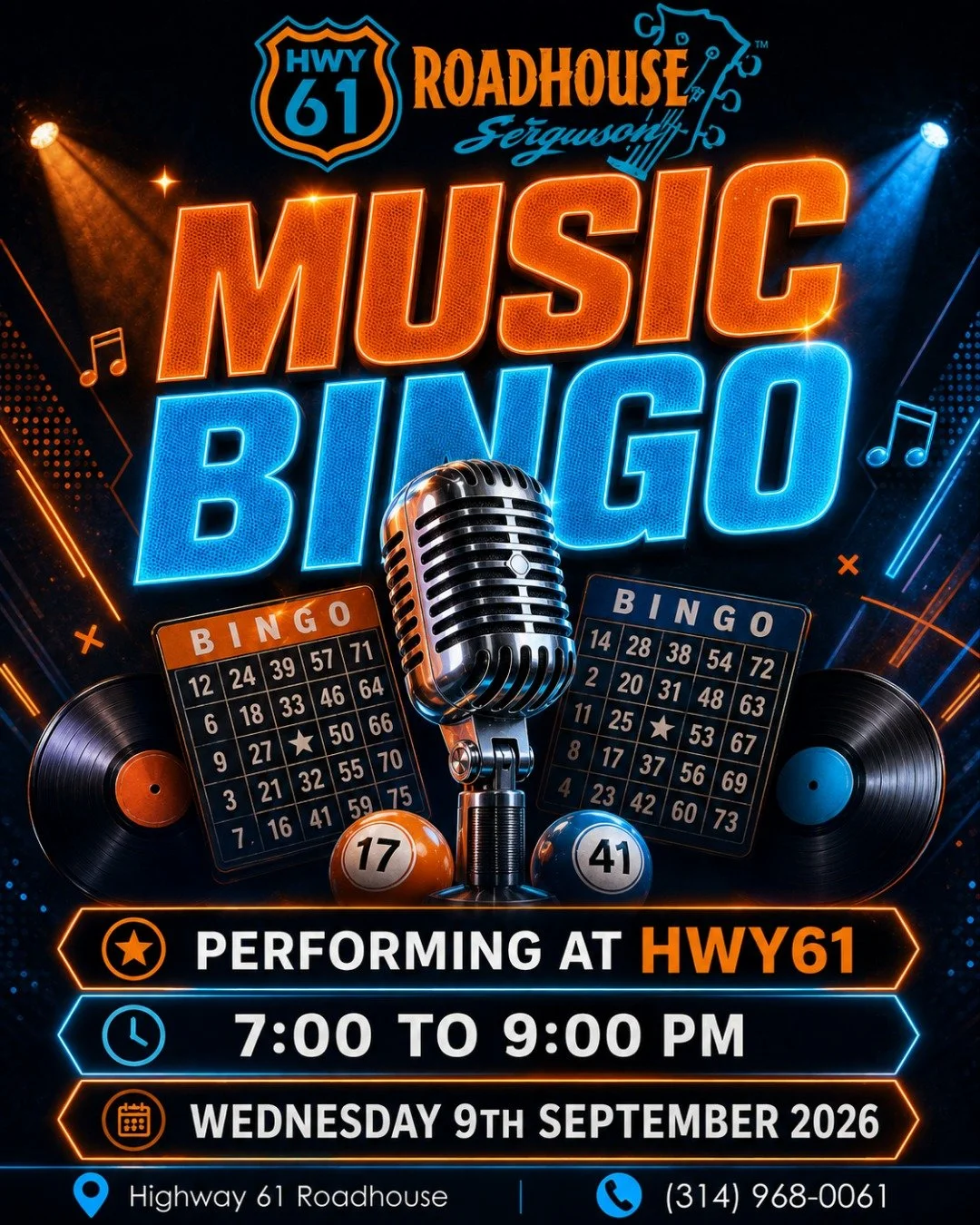 Music Bingo at HWY61