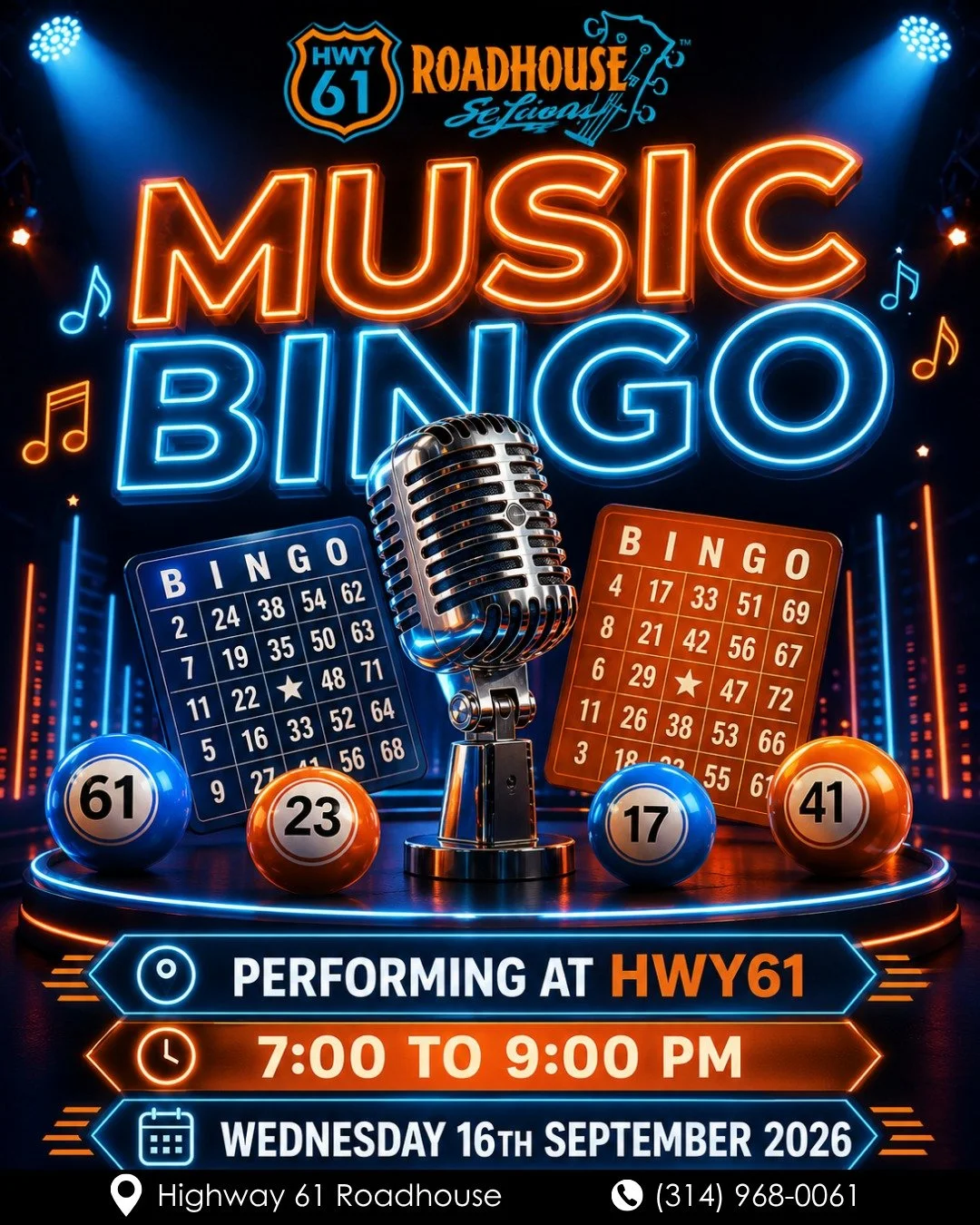 Music Bingo at HWY61