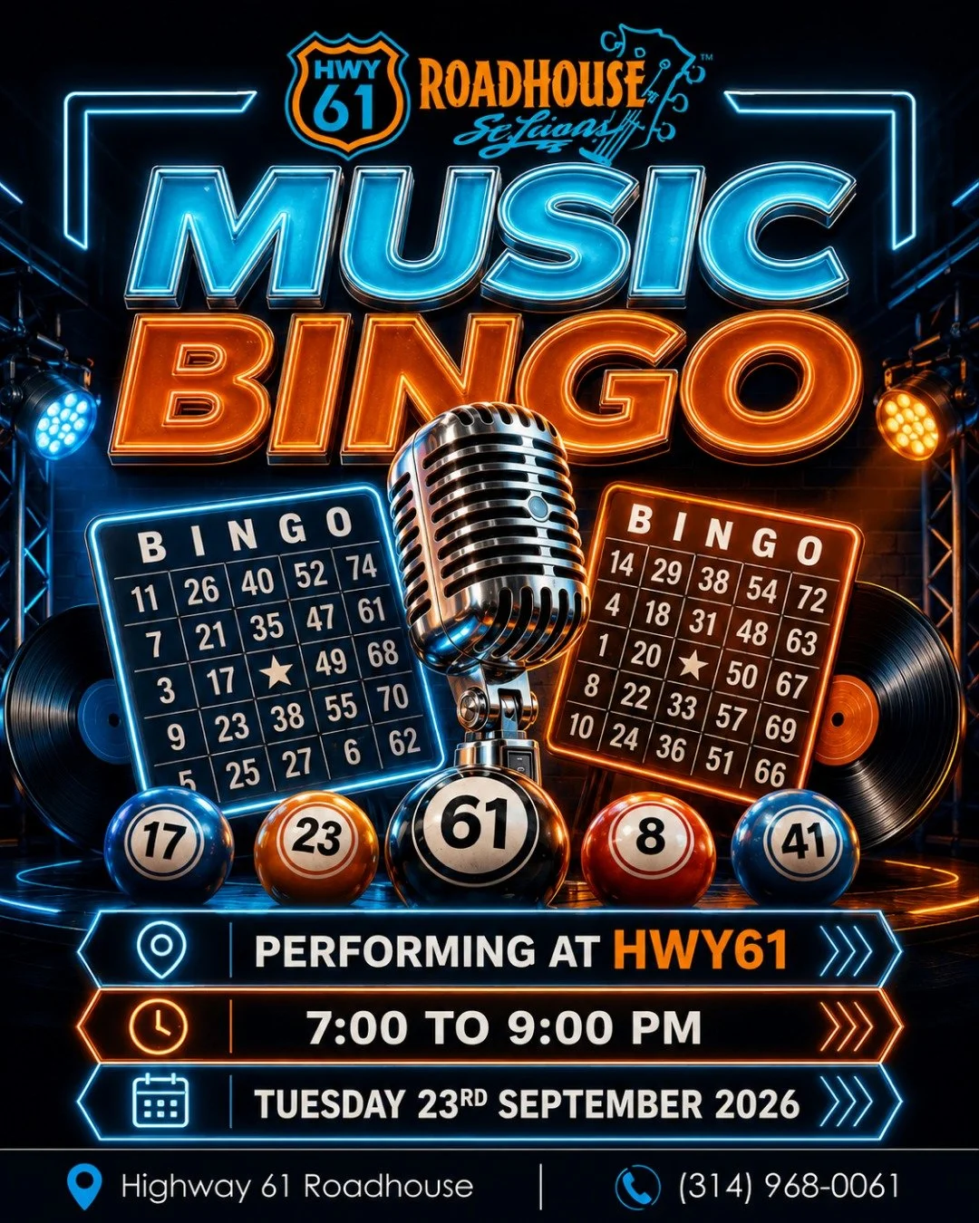 Music Bingo at HWY61