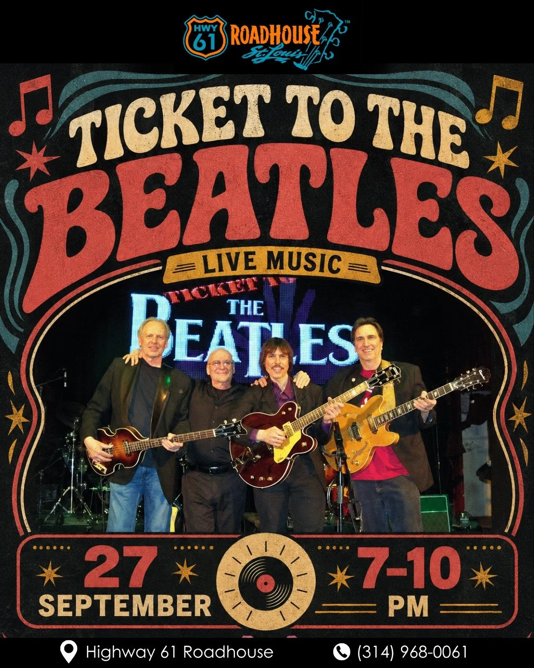 Ticket to the Beatles Live at HWY61