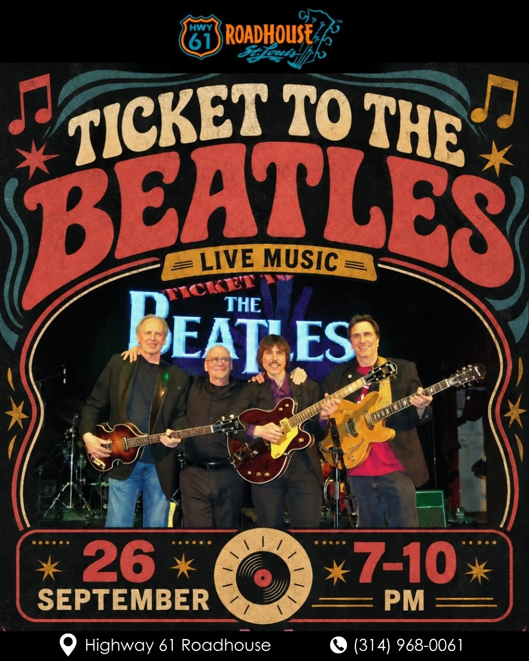 Ticket to the Beatles Live at HWY61