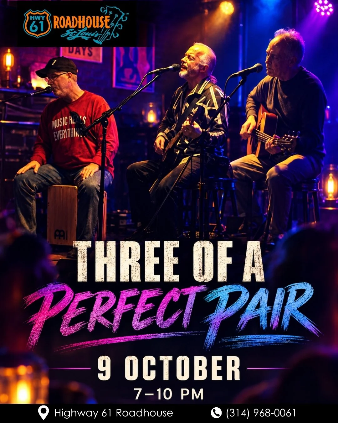 Three of a Perfect Pair Live at HWY61