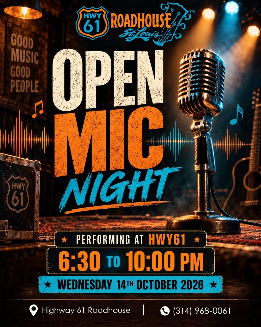 Open Mic Night at HWY61