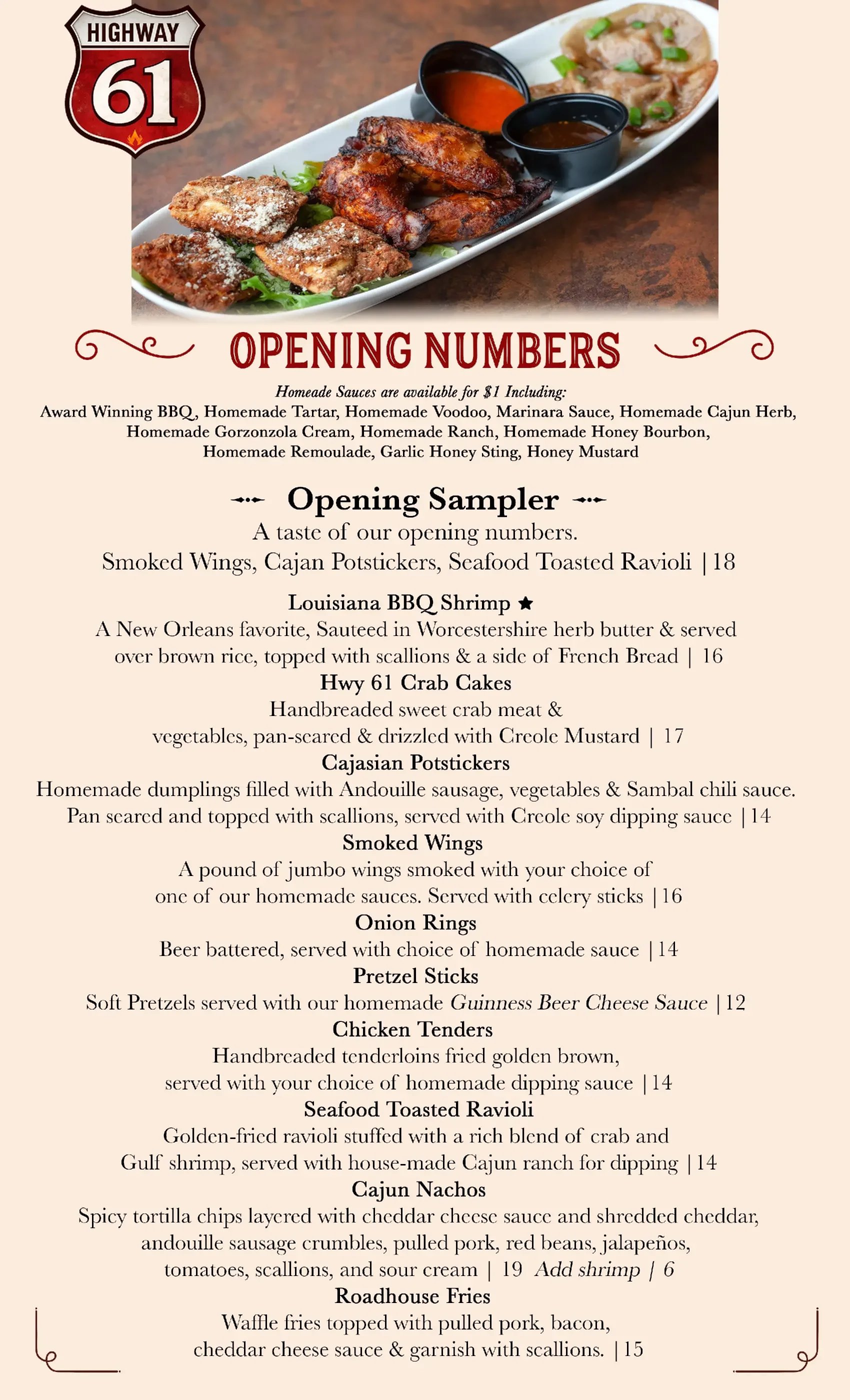 Tasty Southern Food Menu in St. Louis & Webster Groves