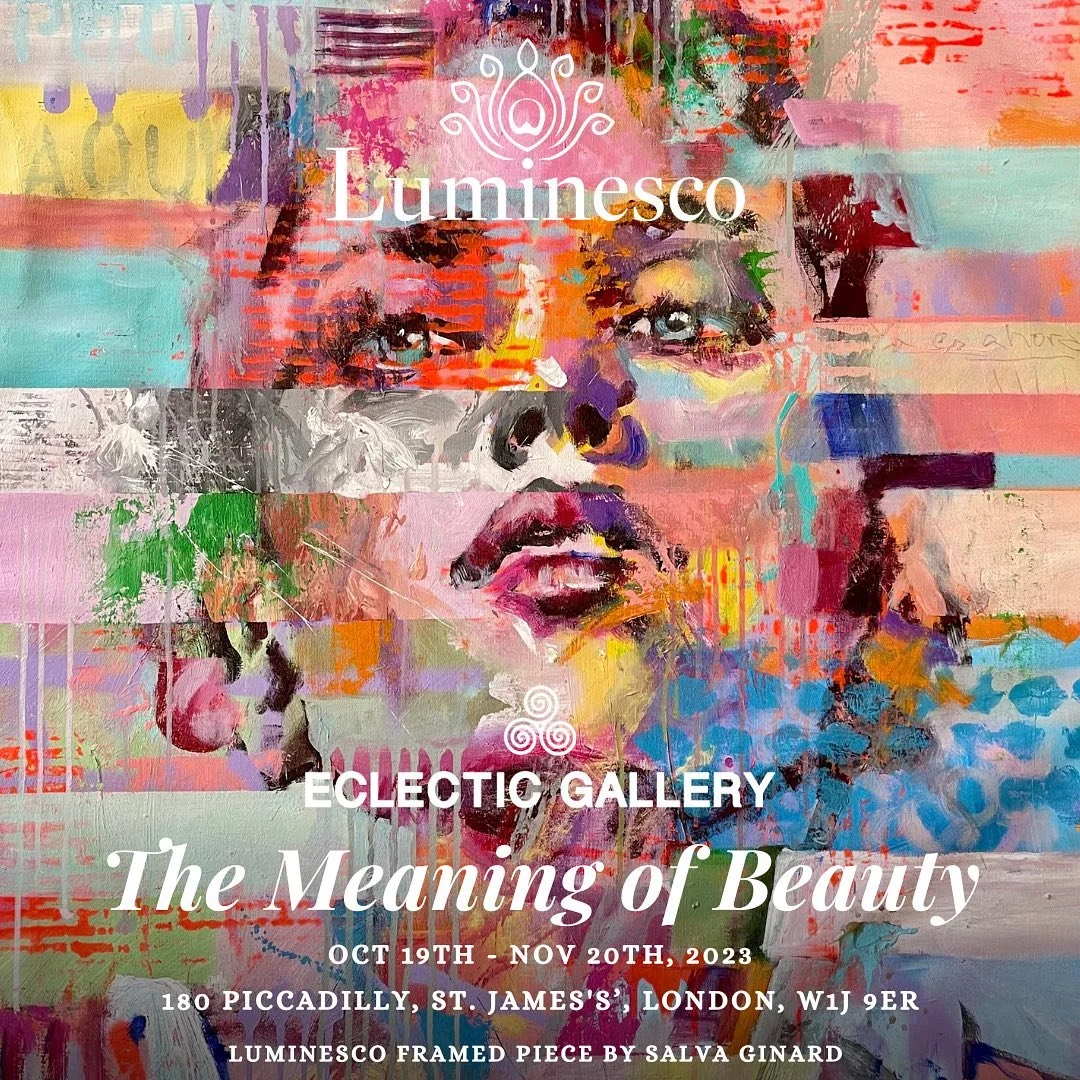 This is the second stunning piece we will be Luminesco framing and illuminating at the @eclecticgallerylondon exhibition &ldquo;The Meaning of Beauty&rdquo;.
&nbsp;
It's called &quot;It's now&quot;, by&nbsp;artist Salva Ginard
&nbsp;
The Exhibition l