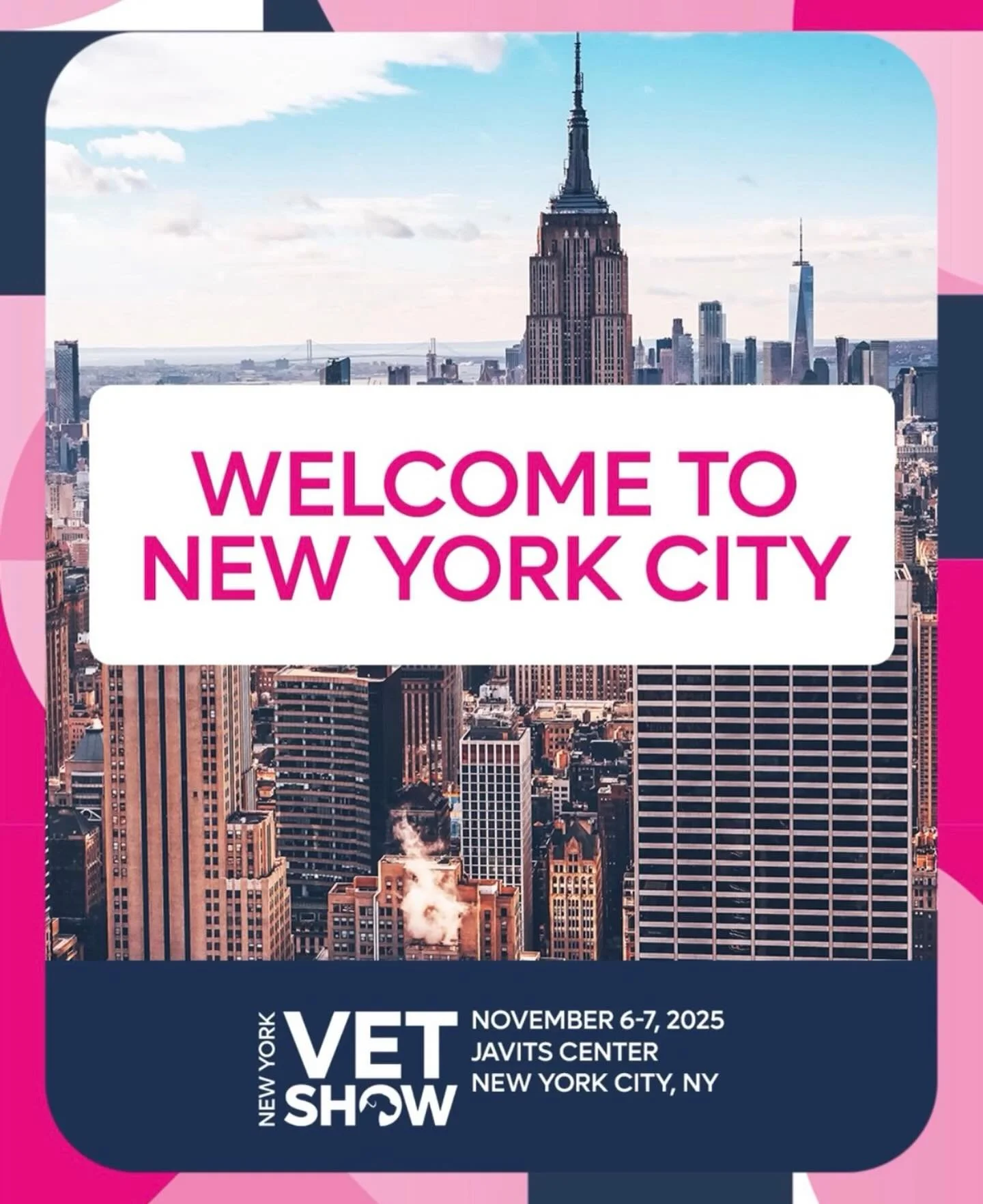 Today @wavehamptons and @guardianveterinaryspecialists are at the New York Vet Show at the @javitscenter in NYC! 🍎 🐾 We&rsquo;re looking forward to meeting the veterinary community here at the show and be sure to come stop by and say hi! 👋🏼 Booth