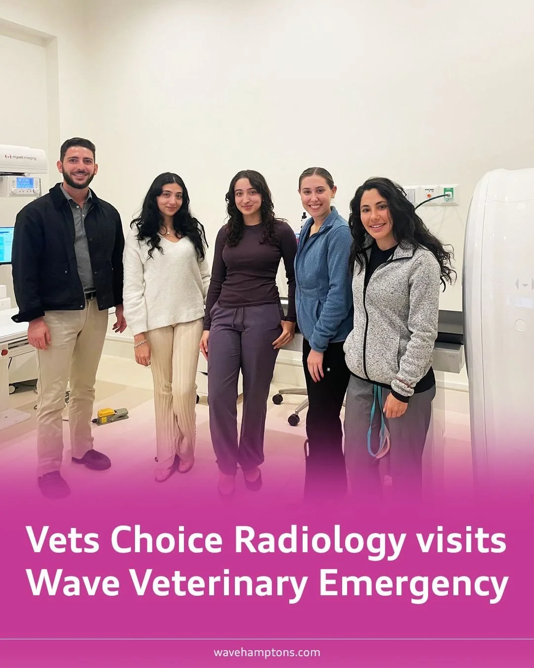 📸 Big thanks to the incredible team from Vets Choice Radiology for spending the day at Wave!

Our staff got hands-on training and an inside look at the cutting-edge radiology tech coming in 2026 &mdash; helping us deliver faster, clearer, and even m