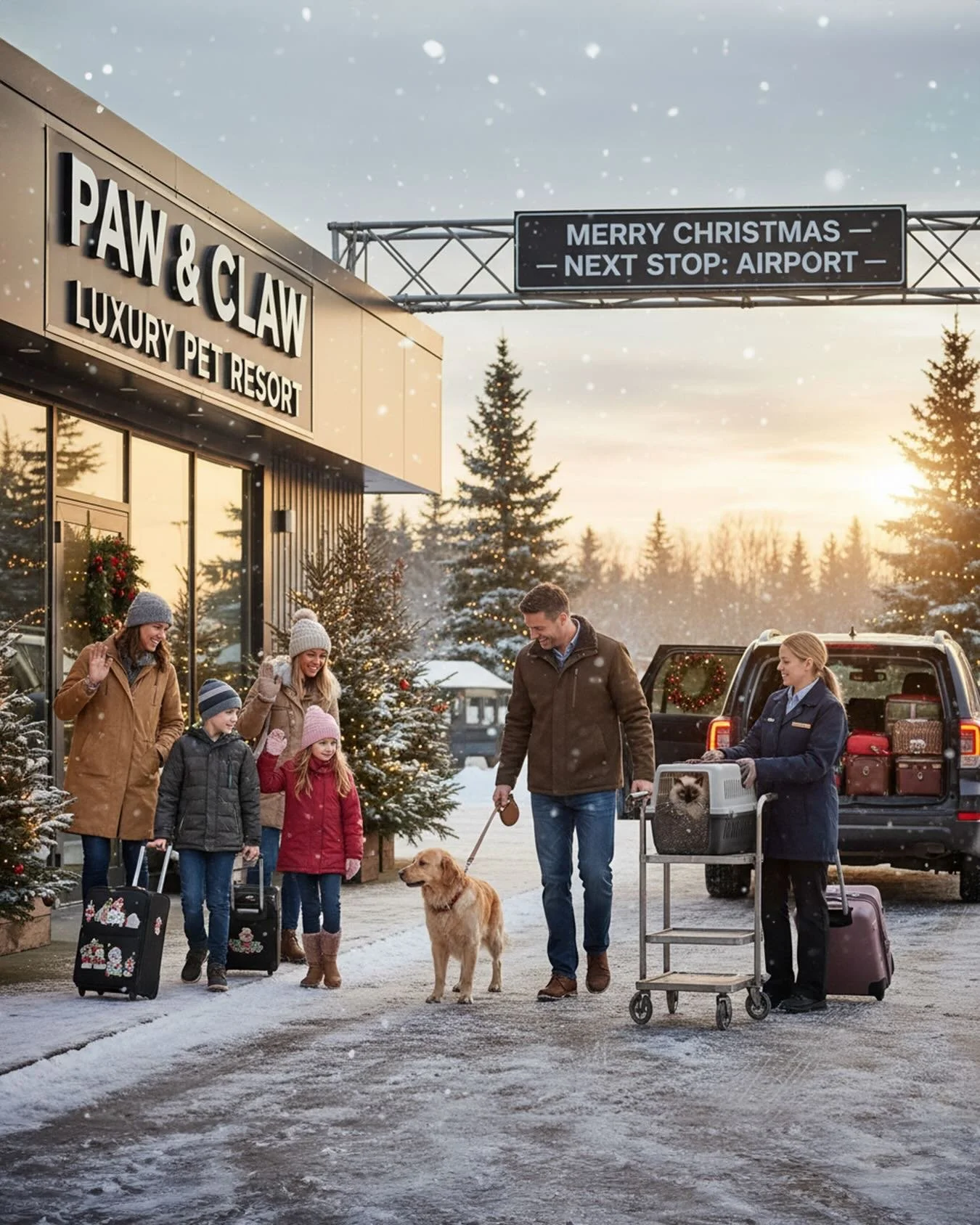 ✈️🐾 Heading out of town? Prep = peace of mind.

Before you drop off your furry family member, a little planning goes a long way in keeping tails wagging while you&rsquo;re away:
 ✔️ Research the boarding facility ✔️ Make sure vaccines &amp; health a