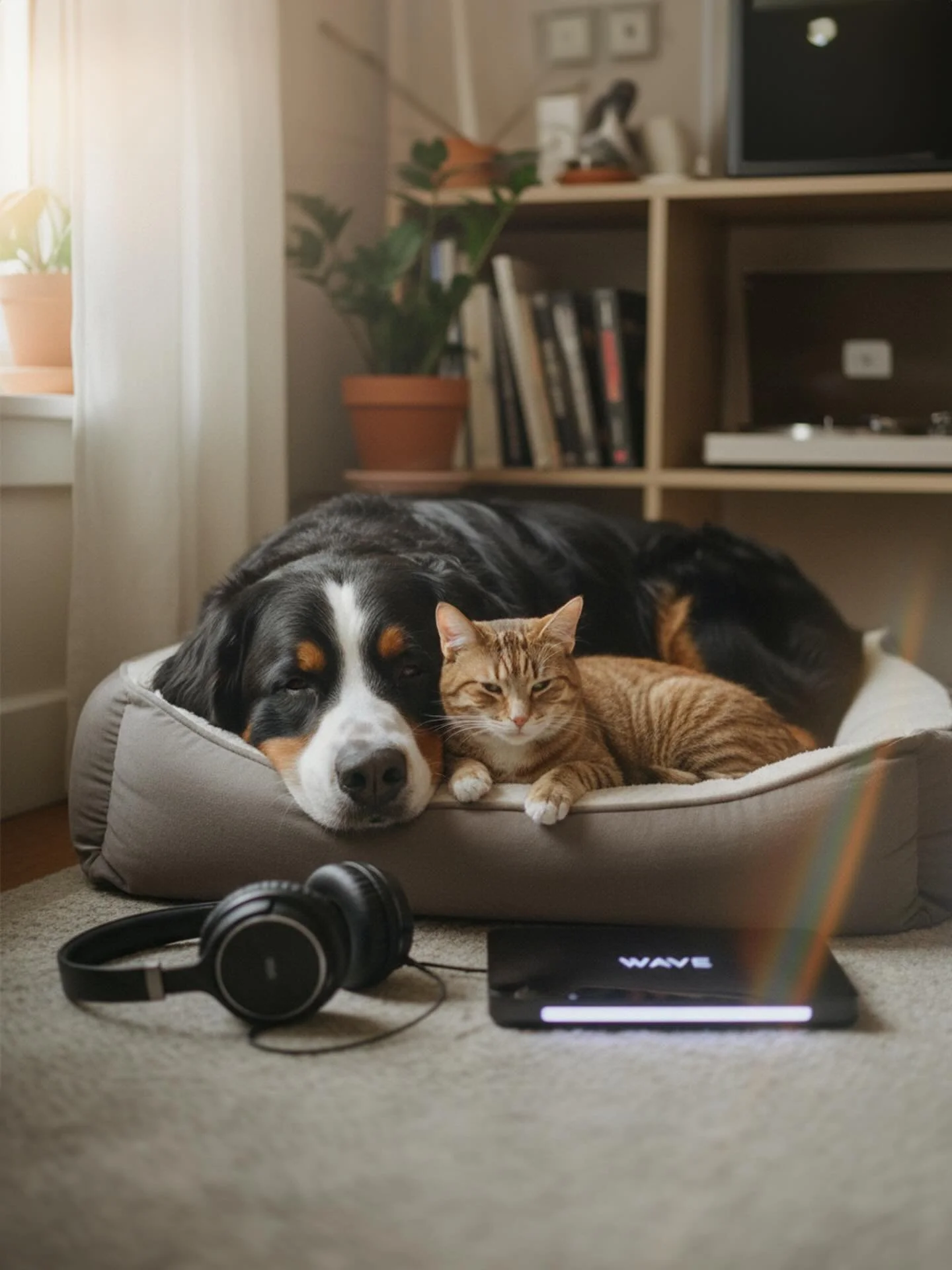 🎶 The celebrations might still be going&hellip; but your pet may be ready for an encore of calm. 🐾

While fast beats, booming bass, and loud percussion keep us dancing, they can spike stress and anxiety for our furry friends. Instead, switch the vi
