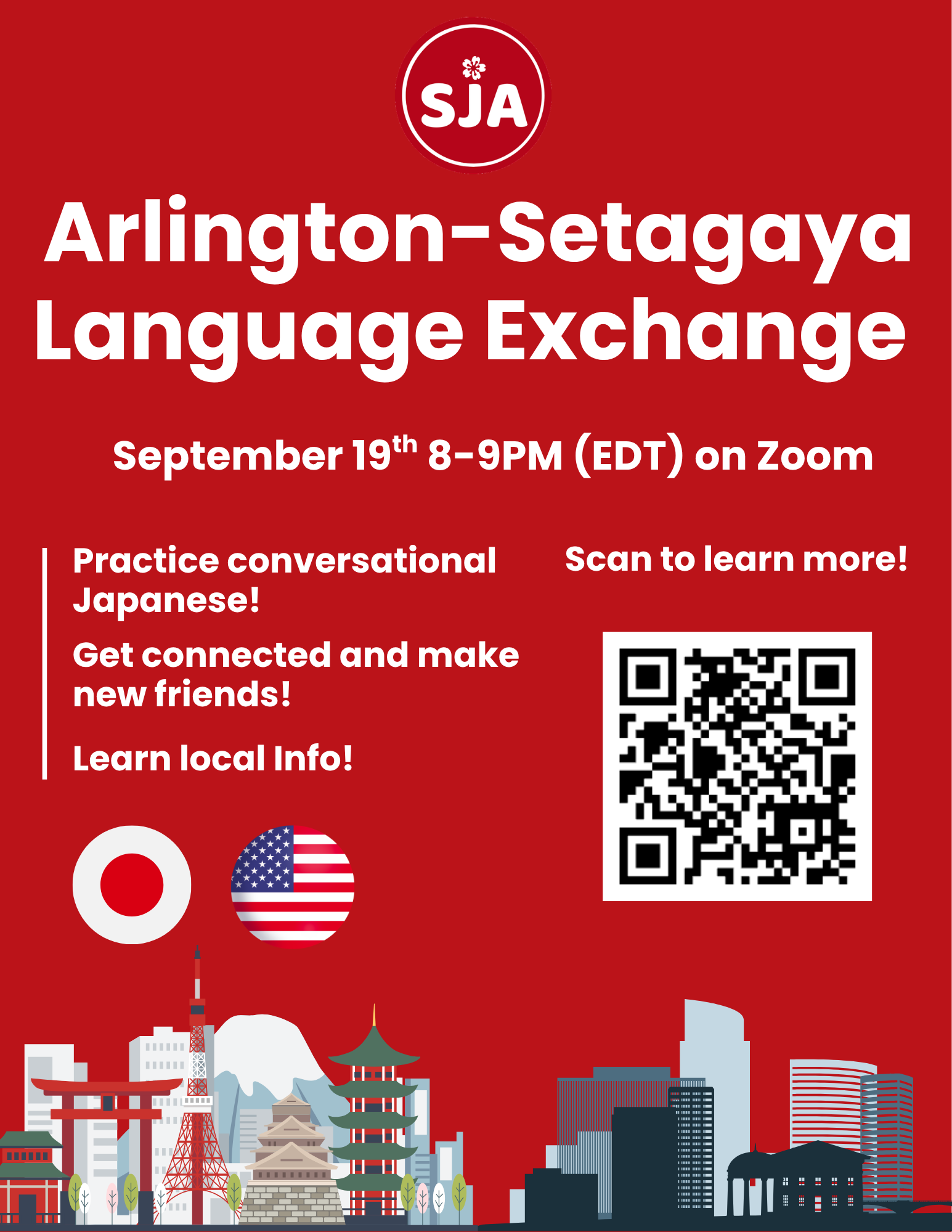 Arlington-Setagaya Language Exchange
