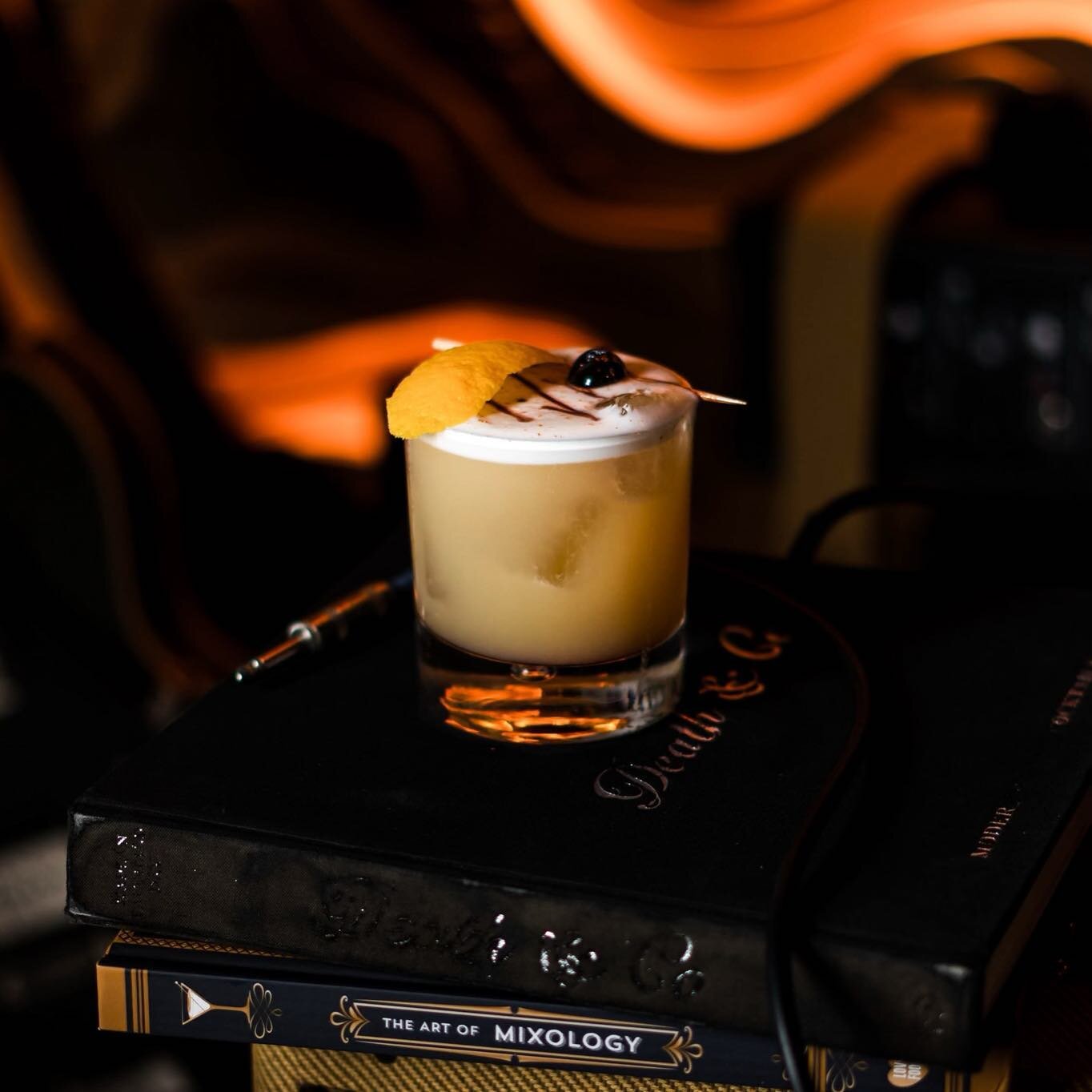The Whiskey Sour 

The first recipe was published in 'The Bartenders Guide'
by Jerry Thomas but British sailors were drinking this classic long before. It was initially made with sailors grogg and they added citrus to ward off scurvy while at sea. Th