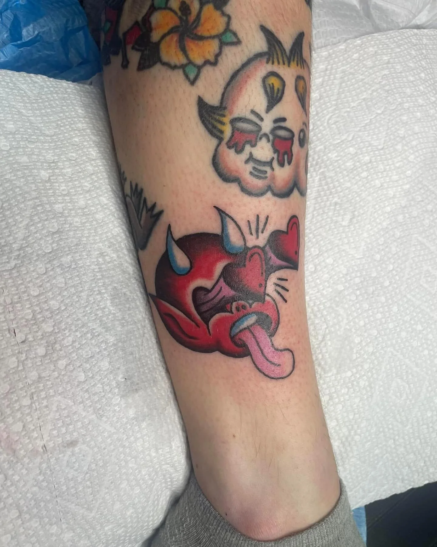 Some recent tattoos done by our apprentice @andreamarcellina
#tattooapprentice #apprenticetattoos #southjerseytattoo