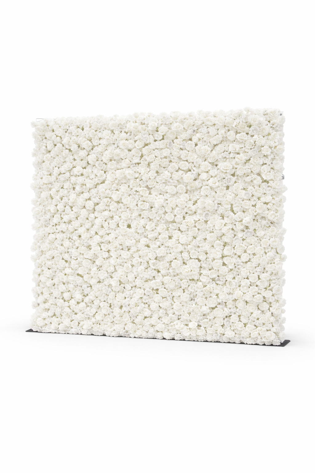 Lush White Flower Wall
