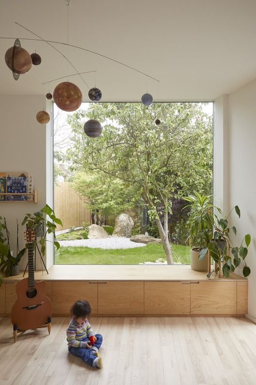 Window seat Ash House R2 Studio Architects photo Andy Stagg