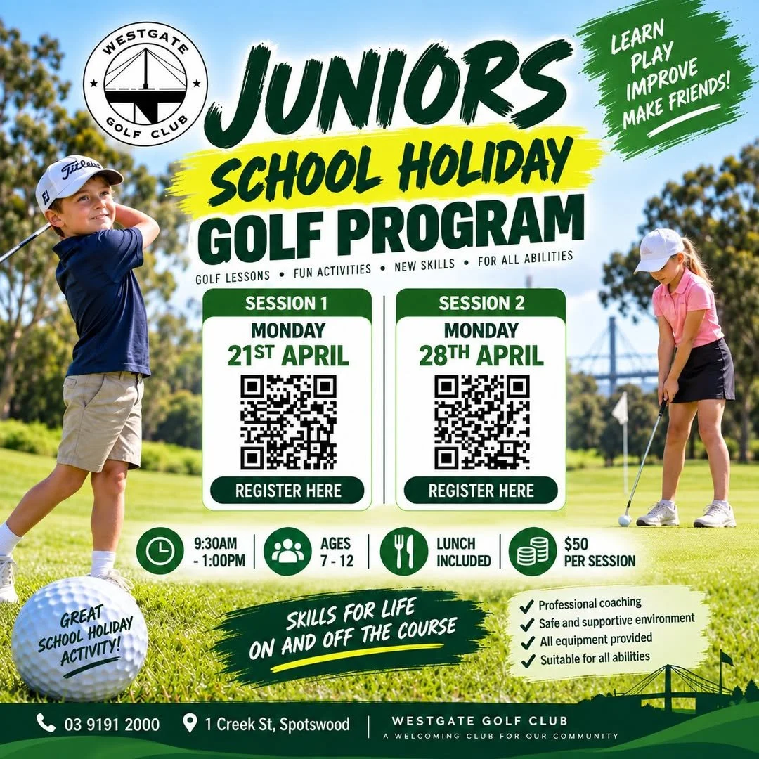 Juniors School Holiday Golf Program