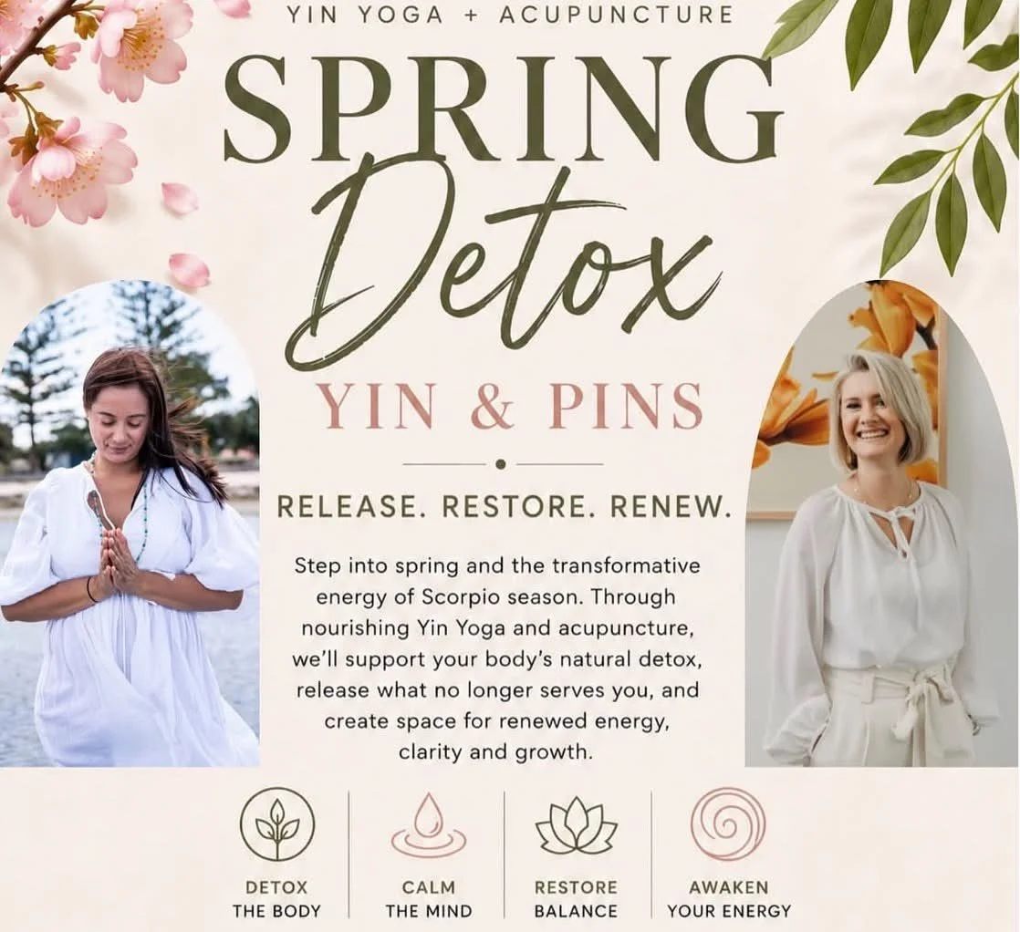 Spring Detox Yin & Pins