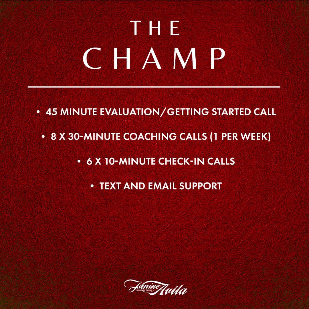 The Champ ( 6 Month Program)