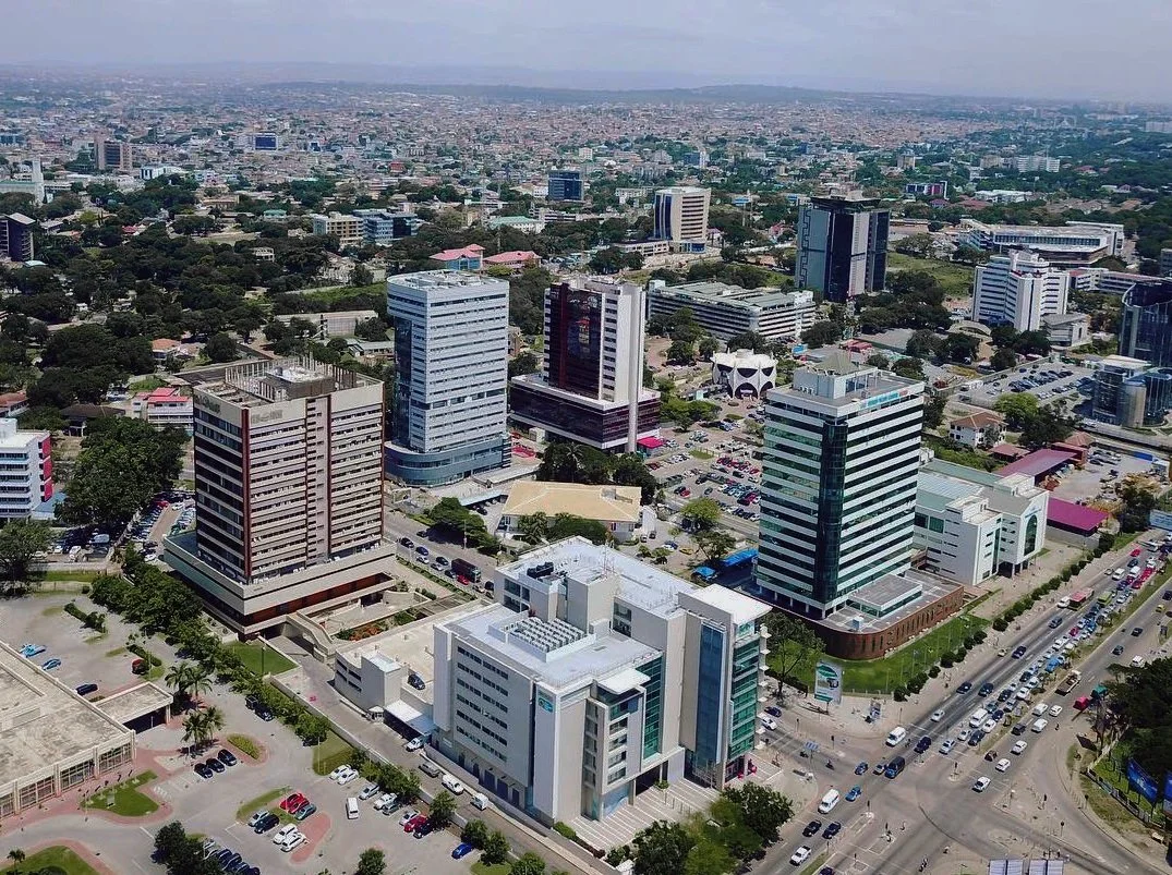 Acca Ghana where a modern 1 bedroom apartment costs approximately $200/month.