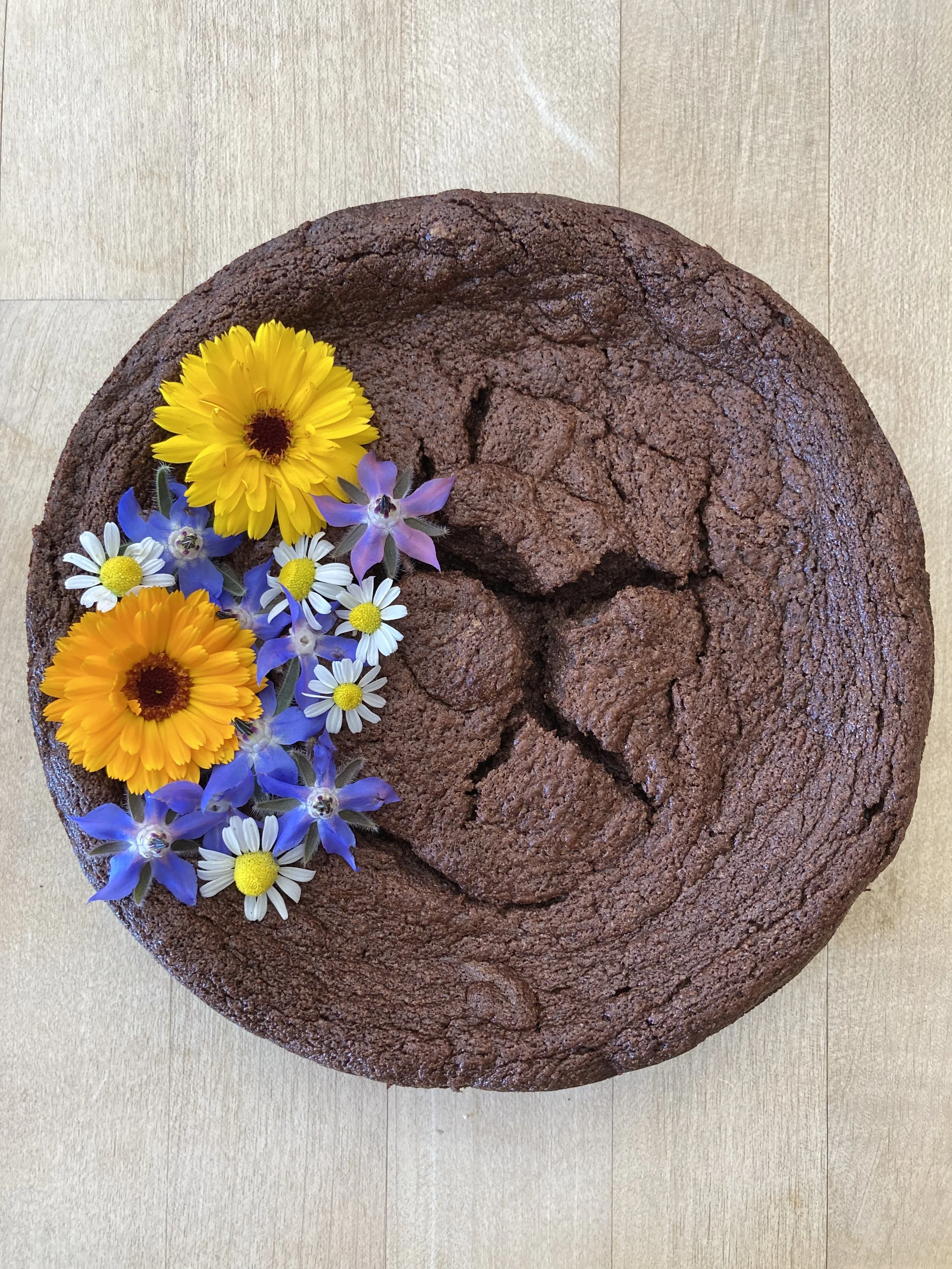 Evelyn Sharpe's French Chocolate Cake
