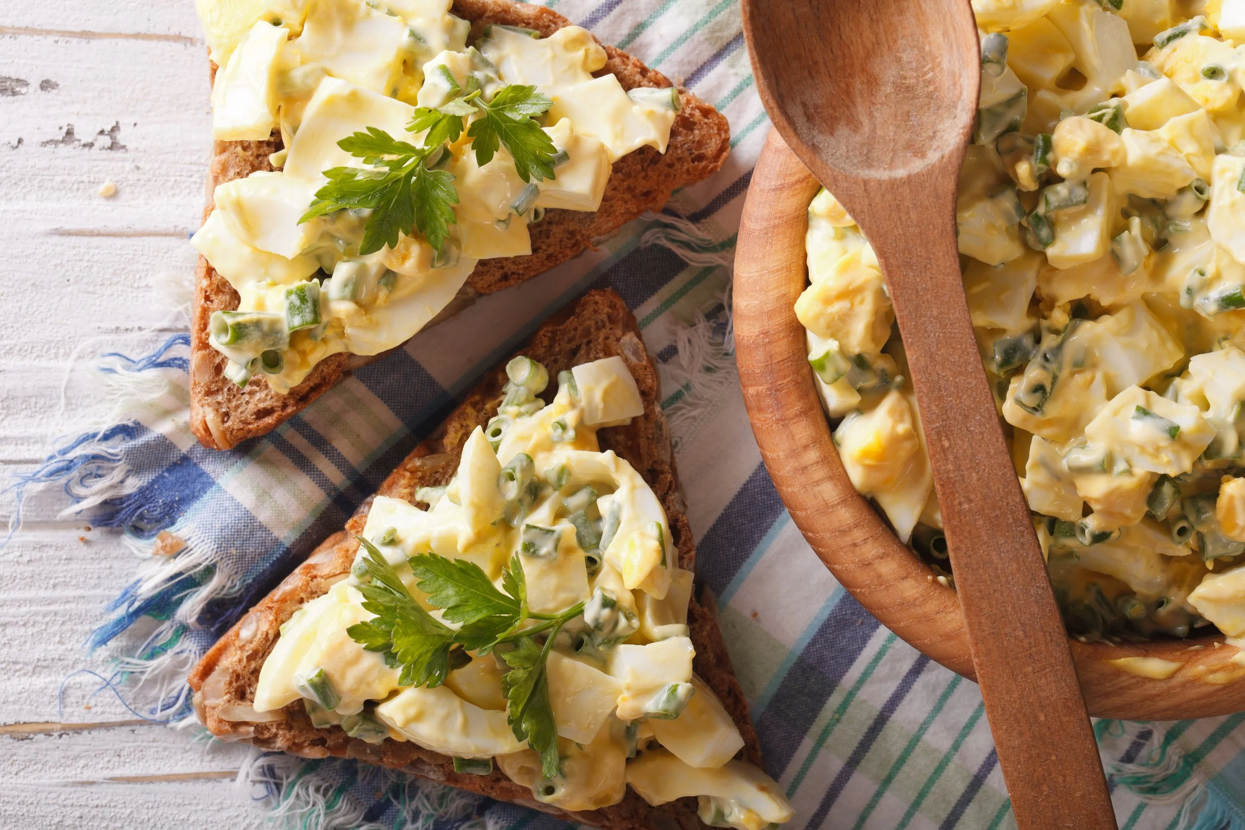 Egg Salad with Fresh Herbs — Lolati Wines