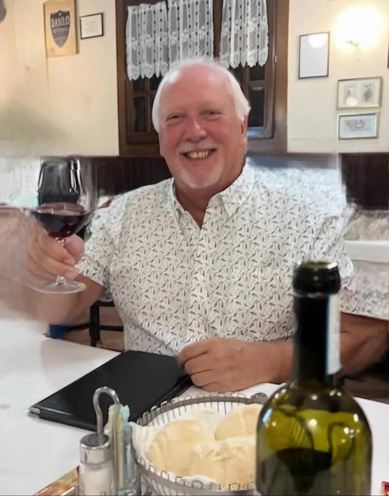 Say hello to Jeff, another great addition to our tasting room team! Some of you may have already met him in the tasting room or at the wine club party - we are excited to have him!

Jeff is a veteran of 40 years in the Hospitality industry in various