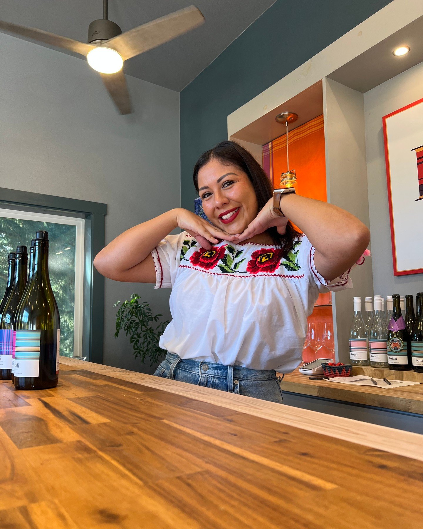 Meet Aleysa, the newest addition to our tasting room team! 

Aleysa is a public health professional whose work is shaped by her lived experience as a first-generation immigrant and farmworker. Over the past six years, she has contributed to community
