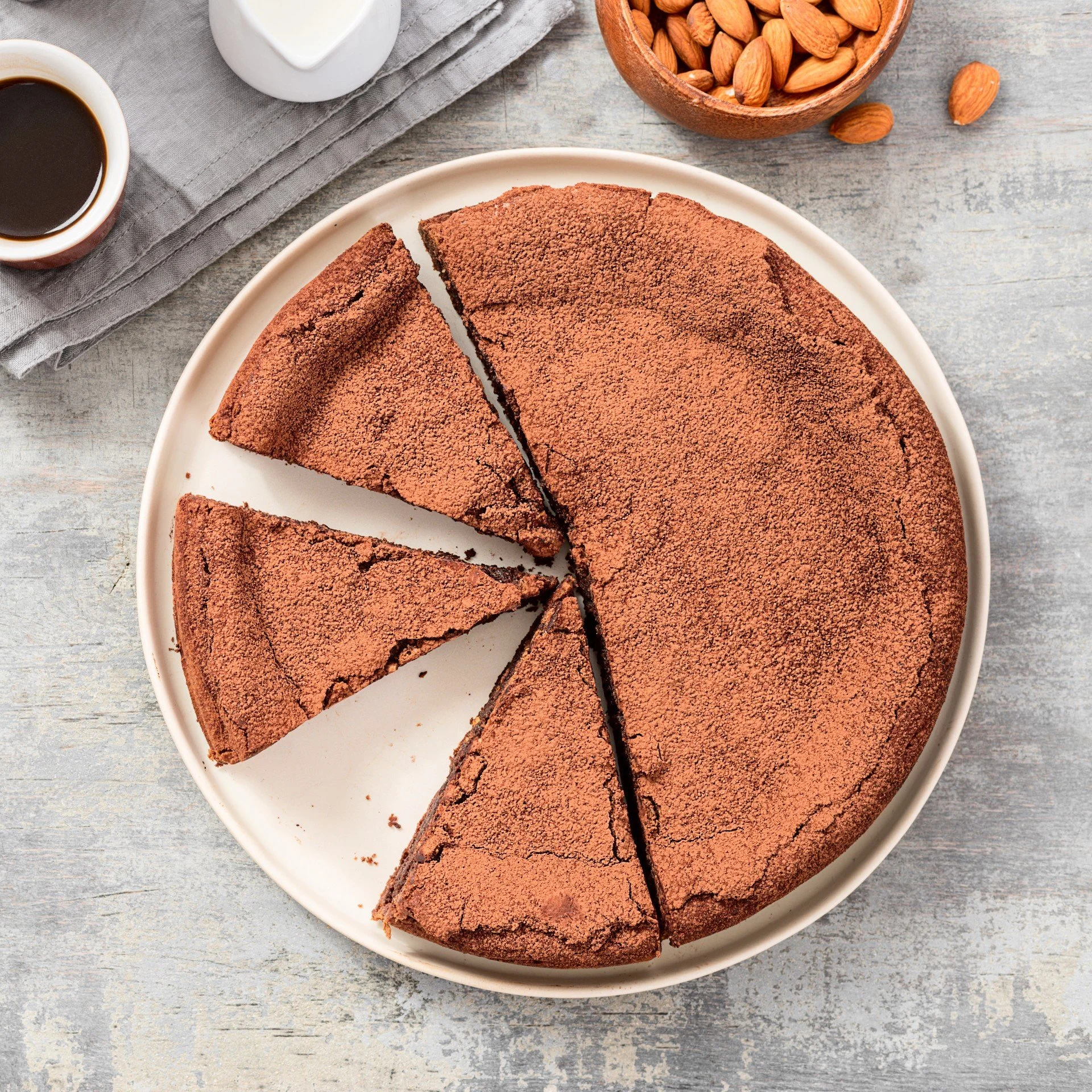 Mocha-Walnut Torte