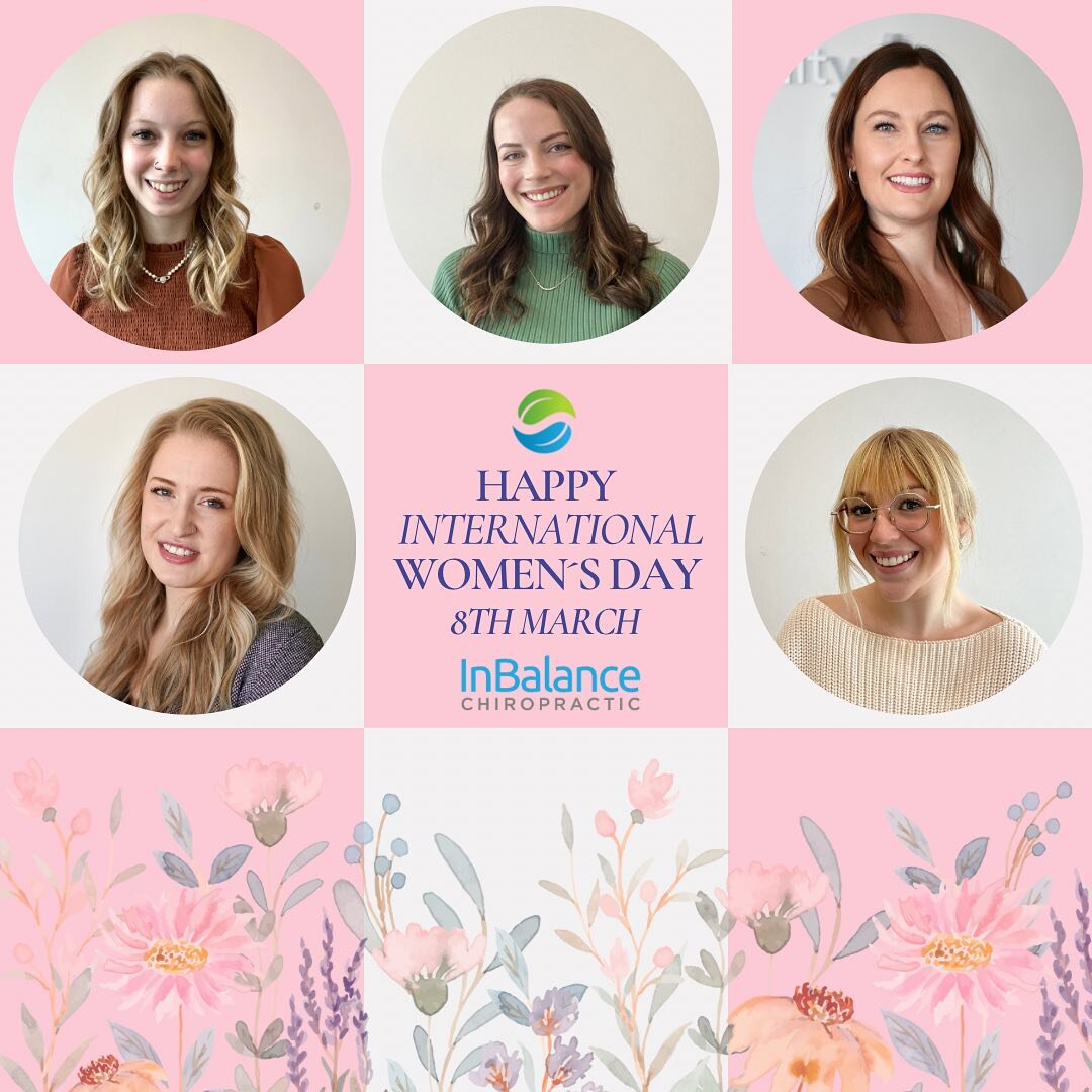 Happy International Women&rsquo;s day from all of the lovely, motivated, and intelligent ladies at InBalance! 🌸✨

#womensday2024 #womensday #internationalwomensday #staffappreciation #womeninchiro #womeninchiropractic #femaleempowerment #staffapprec