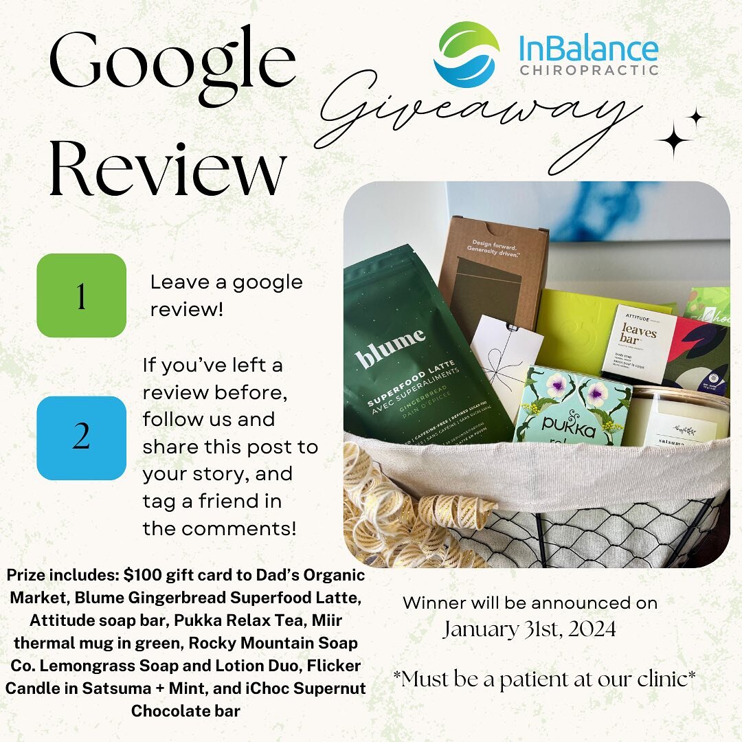 Tis&rsquo; the season of giving! ✨

We are giving away a gift basket from Dad&rsquo;s Organic Market! All prizes listed in post details.

In order to enter, please leave us a google review! 

If you have previously left us a google review, you can en