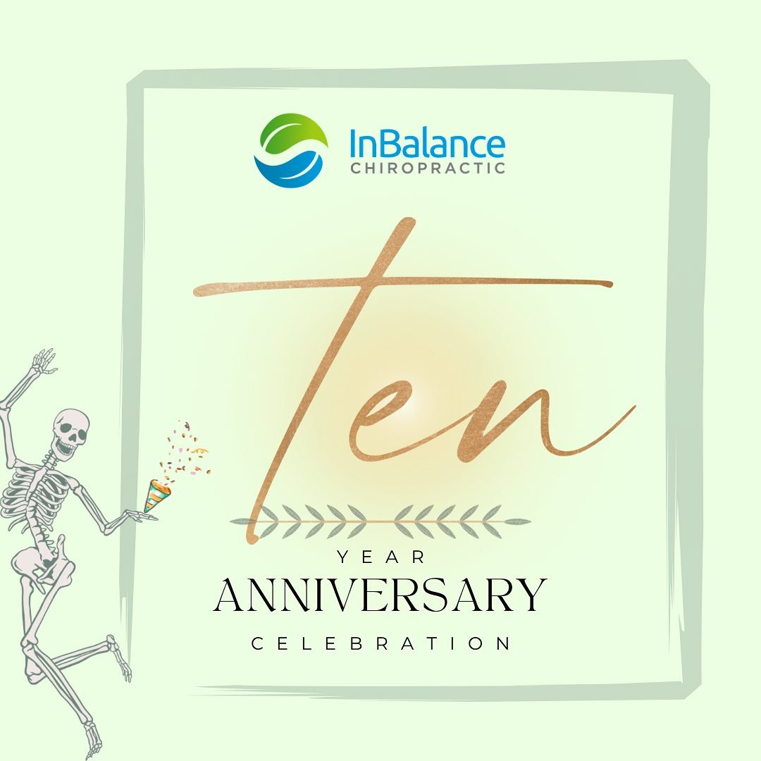 &ldquo;🎉 Today marks a decade of InBalance Chiropractic&rsquo;s journey! 🎉 

We are immensely grateful to our incredible patients who&rsquo;ve been part of our community for the past 10 years. 

Here&rsquo;s to another decade of thriving together a