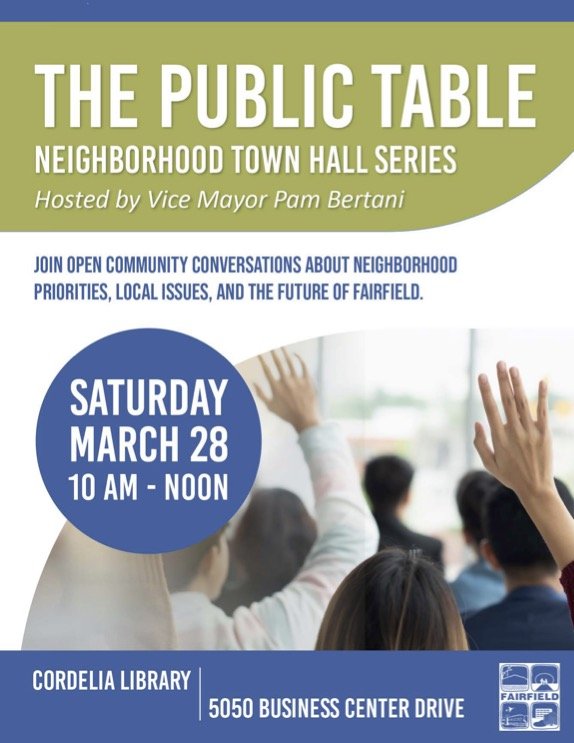 The Public Table - Town Hall Meeting Series (District 1)