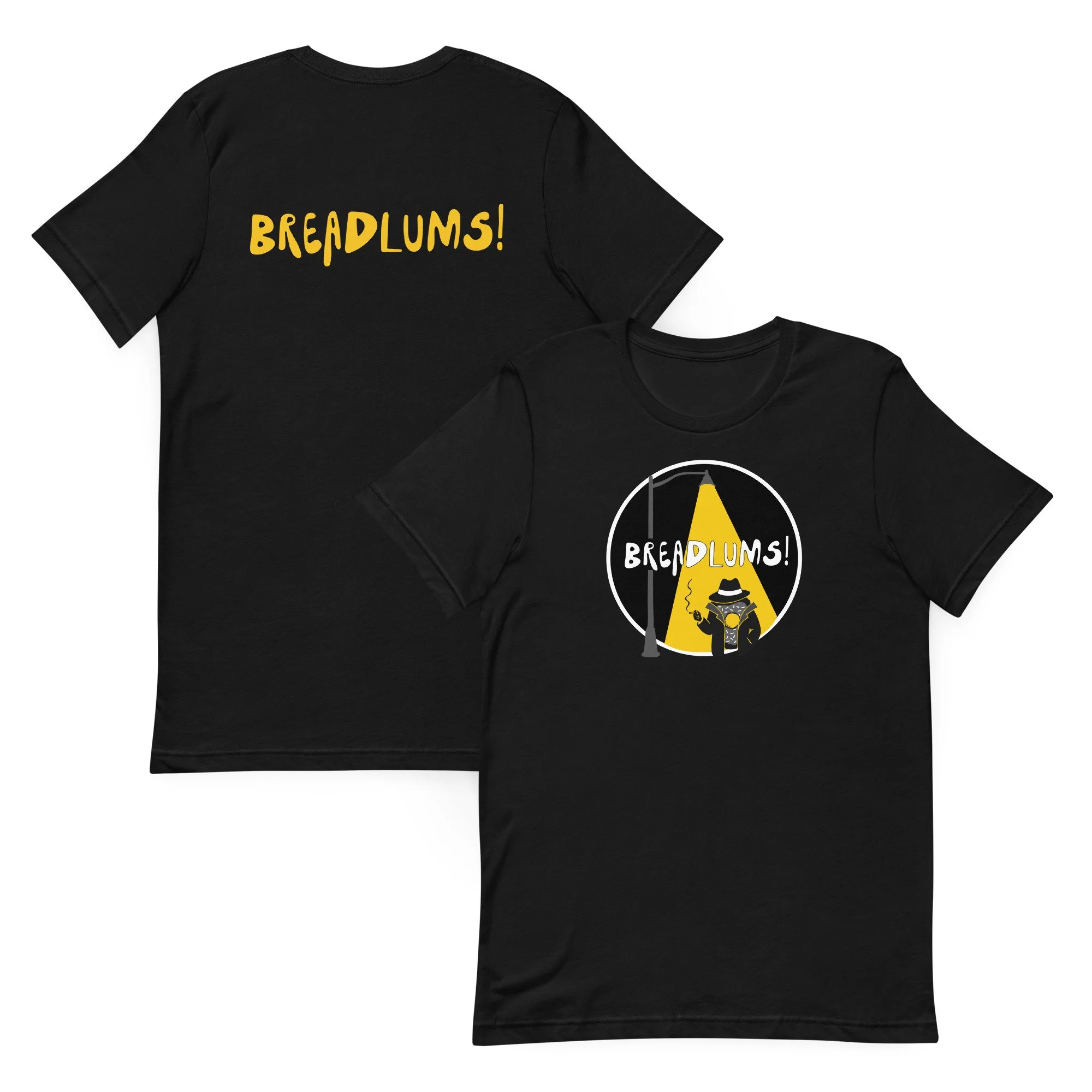 Black Breadlums Unisex Tee Shirt