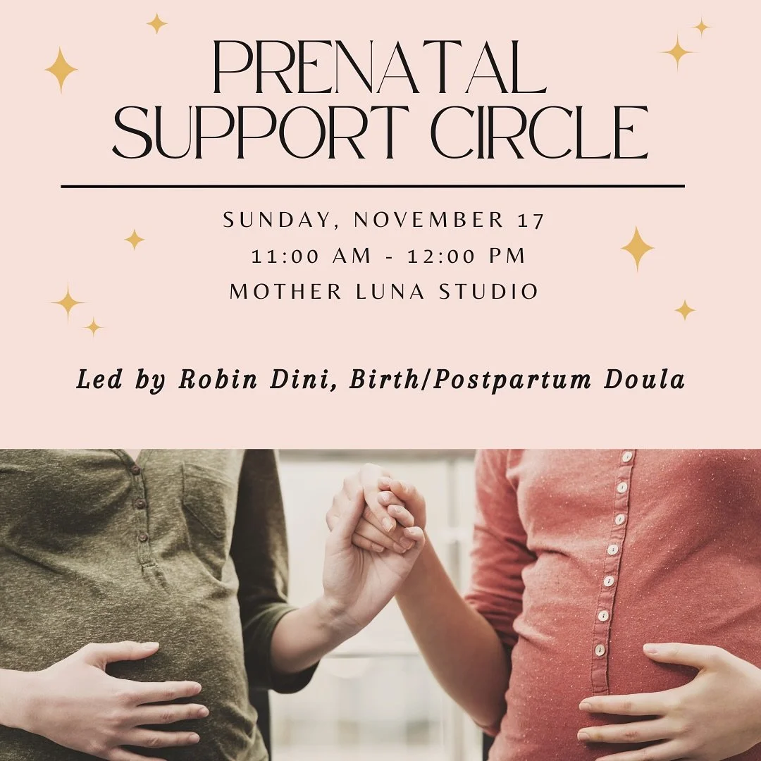 Expecting mamas, we&rsquo;ve updated our time and pricing to make it even easier for you to join us for a supportive and empowering experience! ✨

Join us THIS SUNDAY for our Prenatal Support Circle, led by the incredible Robin Dini @withinmotherhood