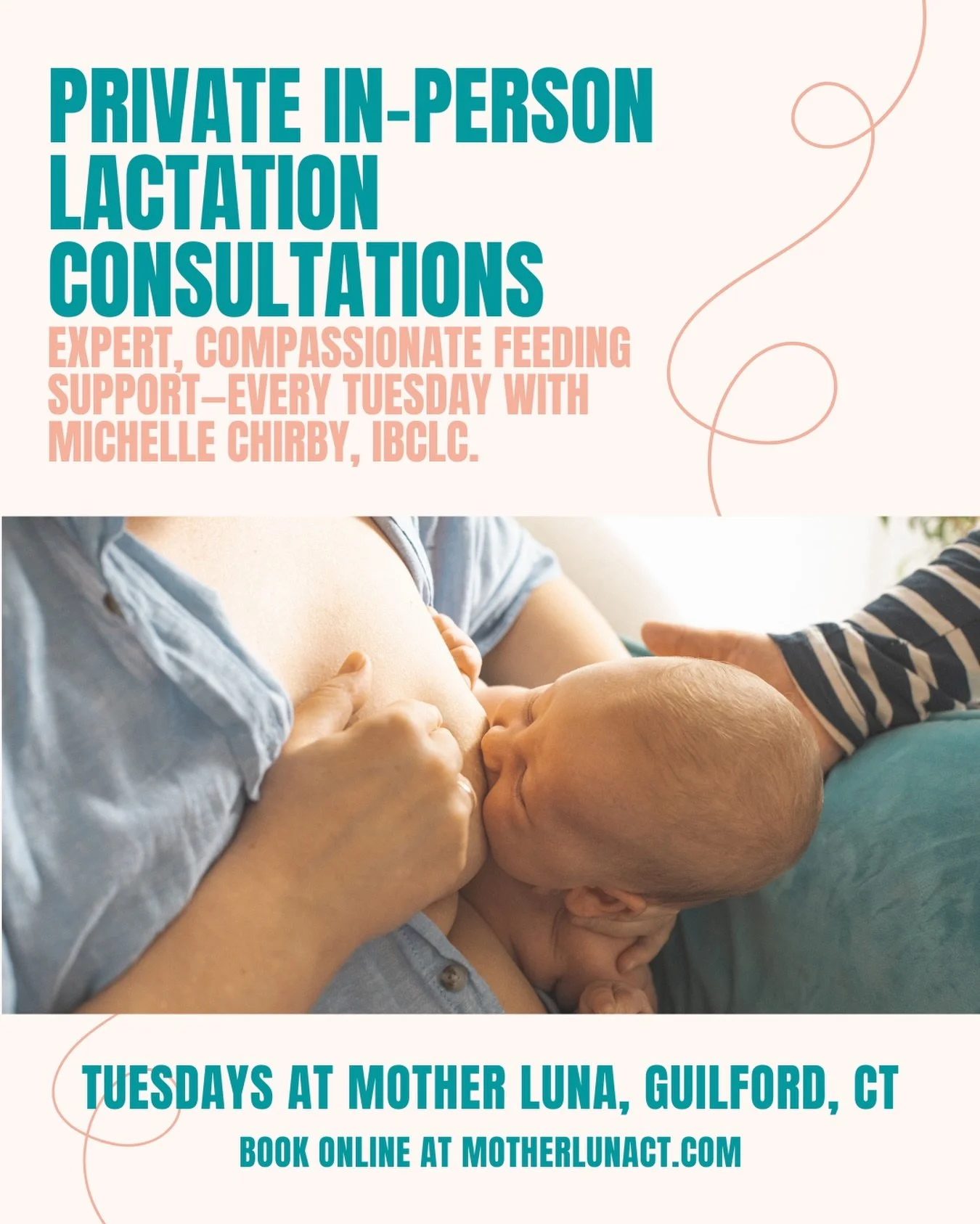 Feeding your baby shouldn&rsquo;t feel overwhelming - or rushed. That&rsquo;s why we offer 60-minute, one-on-one in-person consultations with IBCLC &amp; Nutritionist Michelle Chirby @machirby every Tuesday at Mother Luna.

This is not a quick check-