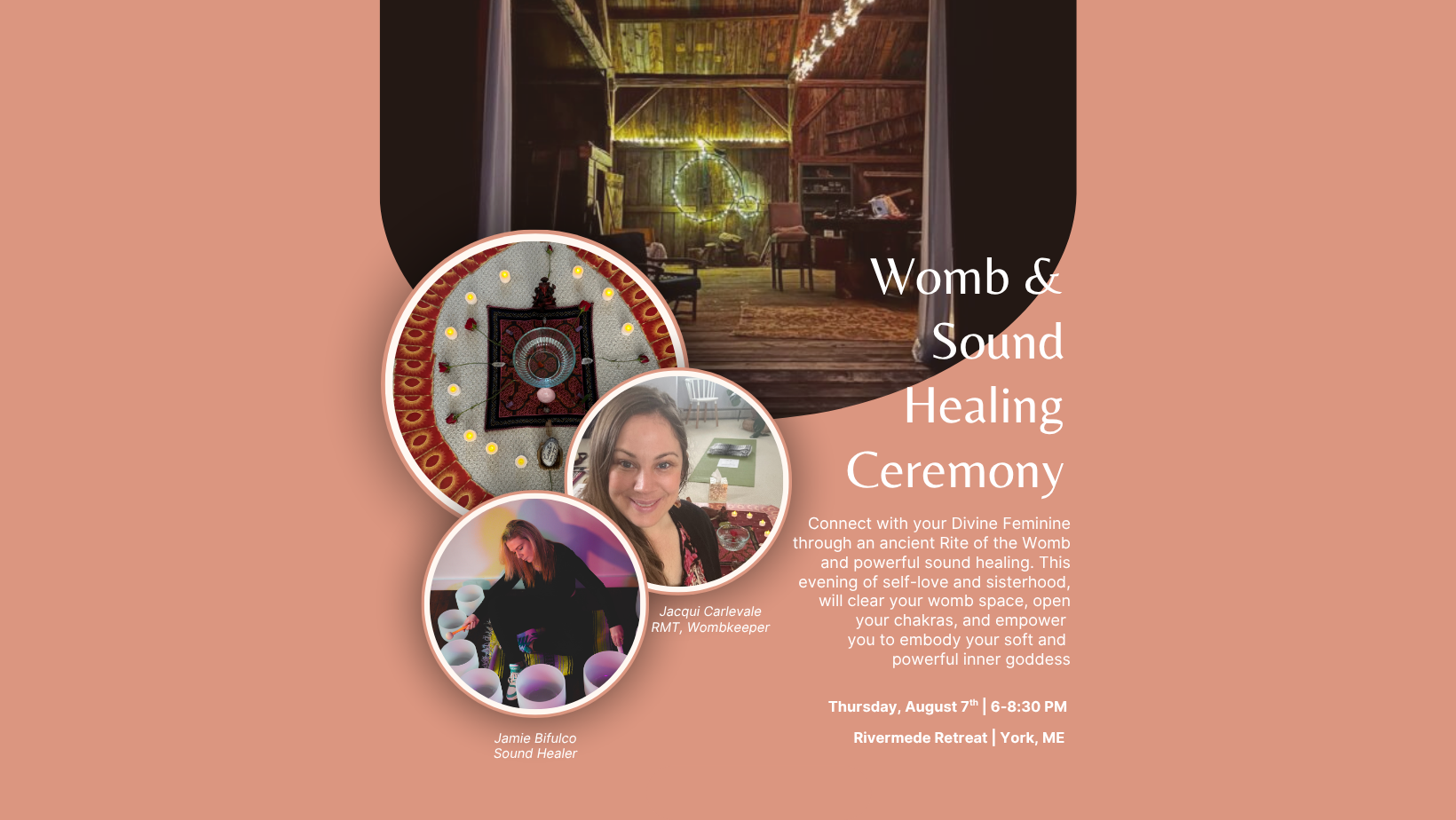 Womb and Sound Healing Ceremony