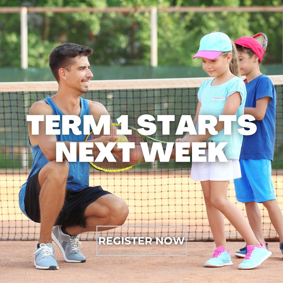 TERM 1 IS LIVE ON THE WEBSITE ✅

🎾 All private lessons start next week
🎾 All groups &amp; school programs start week 2 

Link in bio