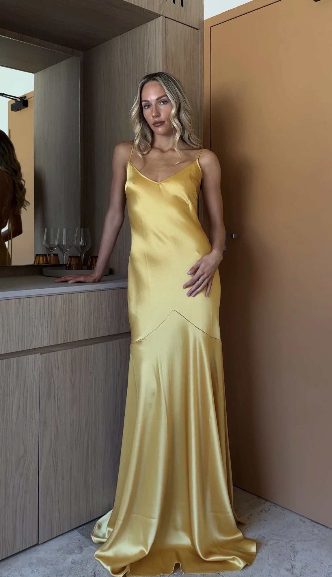 Sylvie mustard gold