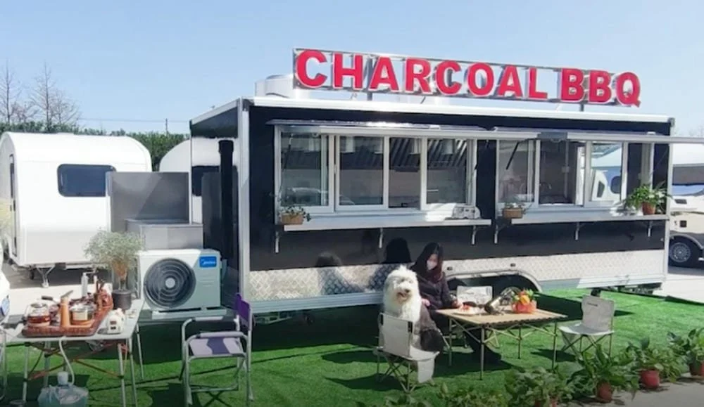 Hybrid Food Camper Van